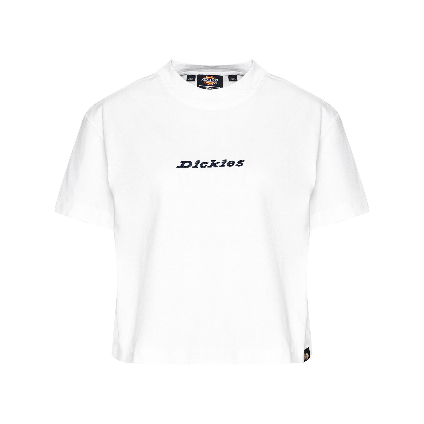 Dickies Tricou Ss Loretto DK0A4XBAWHX Alb Regular Fit - Pled.ro