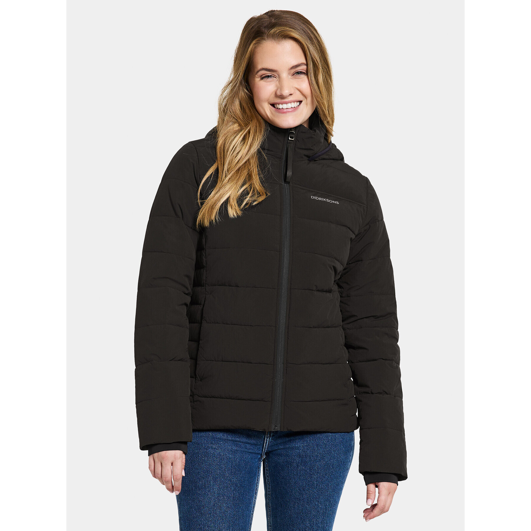 Didriksons Geacă de iarnă Katrin Wns Jkt 504825 Negru Standard Fit - Pled.ro