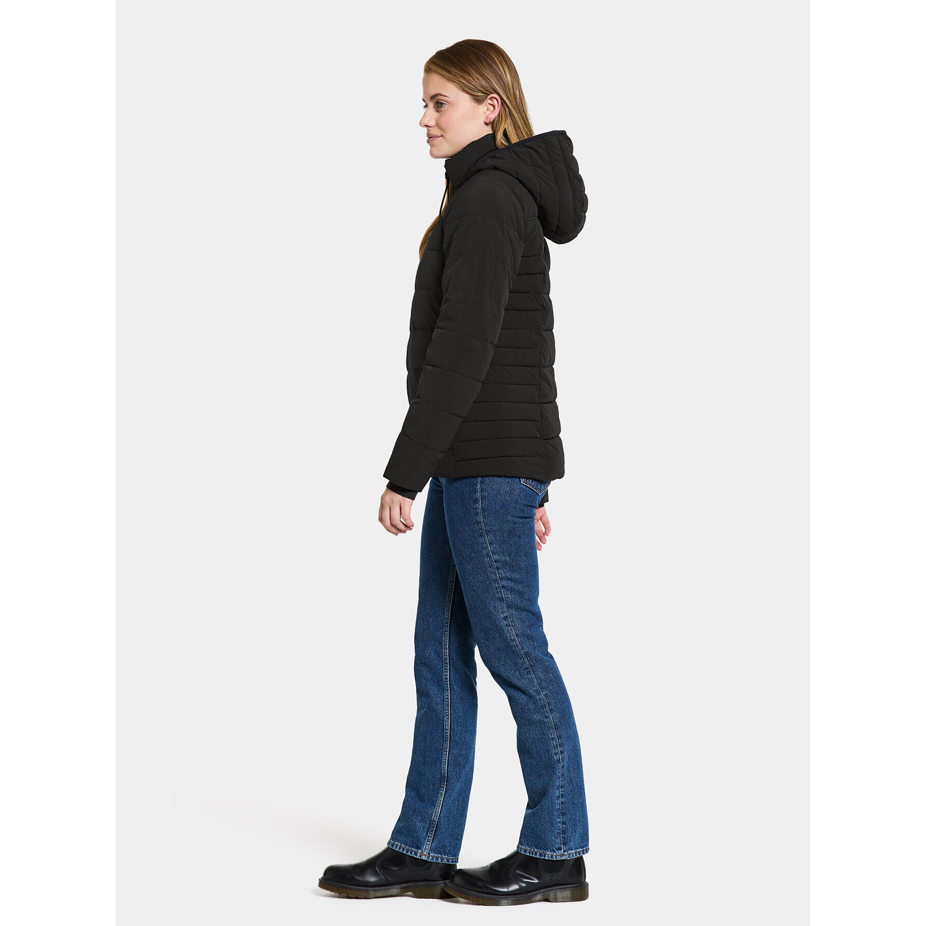 Didriksons Geacă de iarnă Katrin Wns Jkt 504825 Negru Standard Fit - Pled.ro