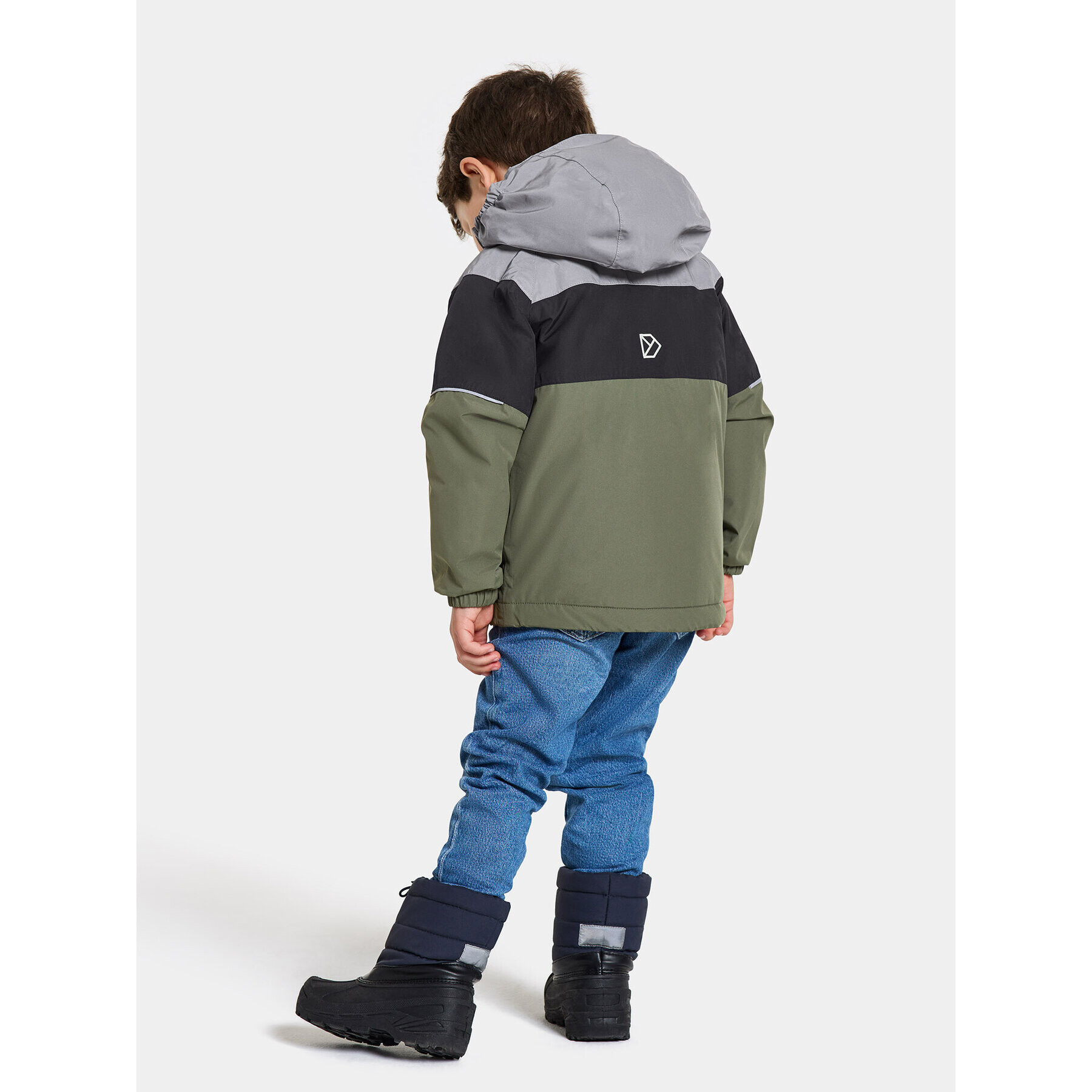 Didriksons Geacă de iarnă Lux Kids Jacket 2 504901 Verde - Pled.ro