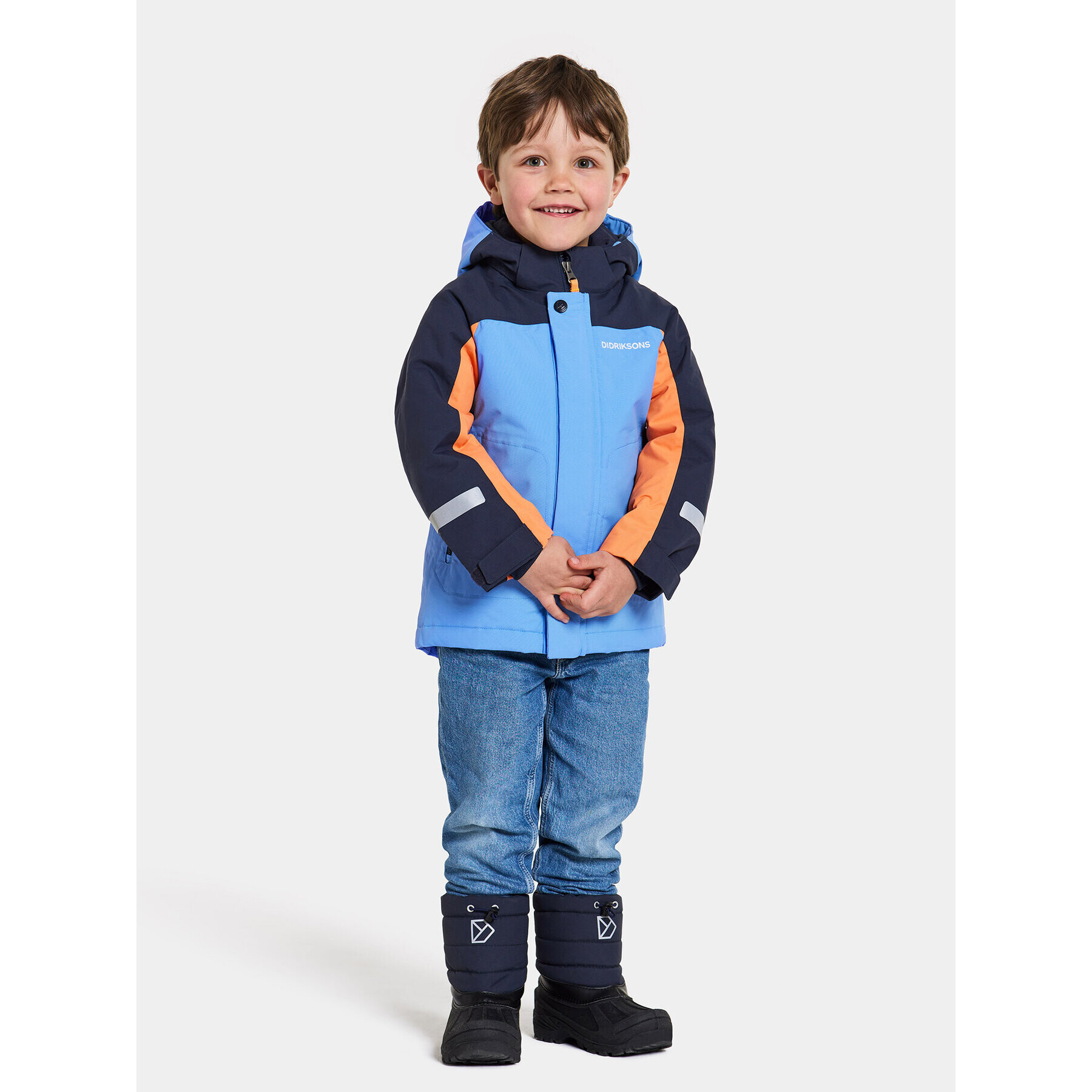 Didriksons Geacă de iarnă Neptun Kids Jkt 2 504900 Albastru - Pled.ro