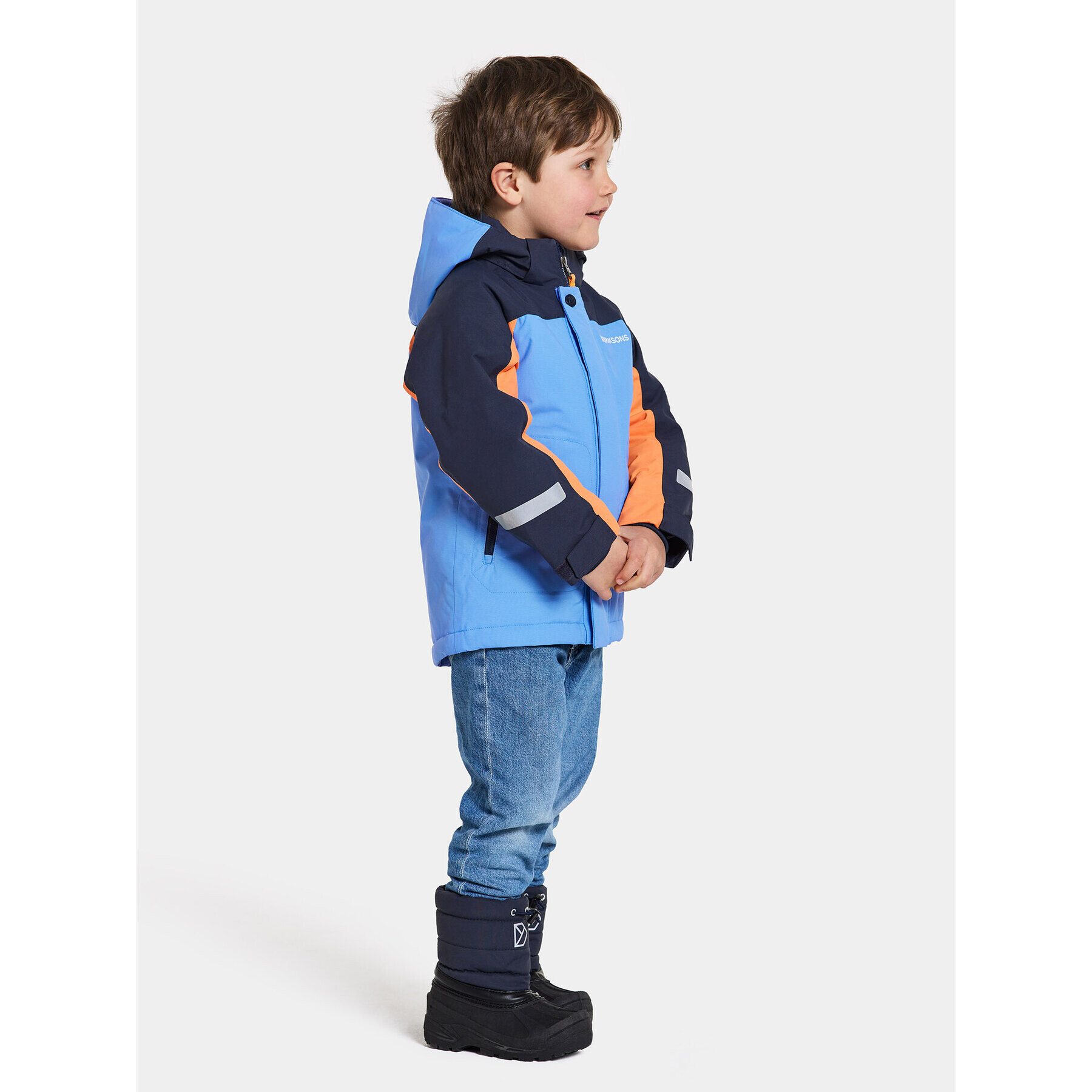 Didriksons Geacă de iarnă Neptun Kids Jkt 2 504900 Albastru - Pled.ro