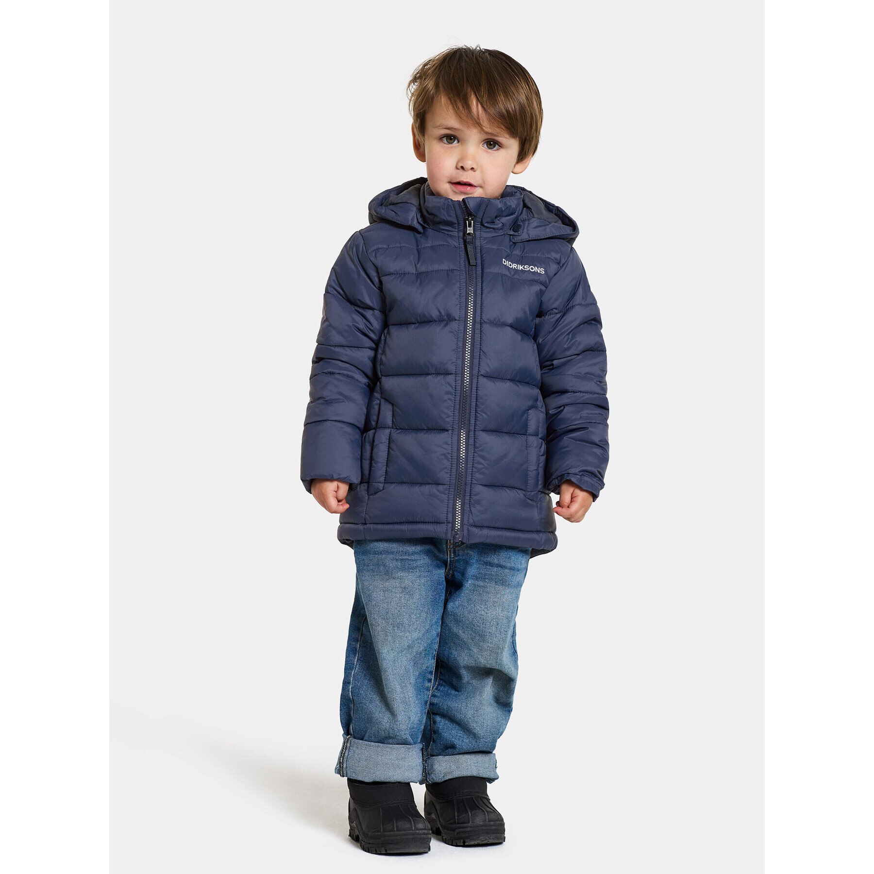 Didriksons Geacă de iarnă Rodi Kids Jacket 2 504983 Bleumarin - Pled.ro