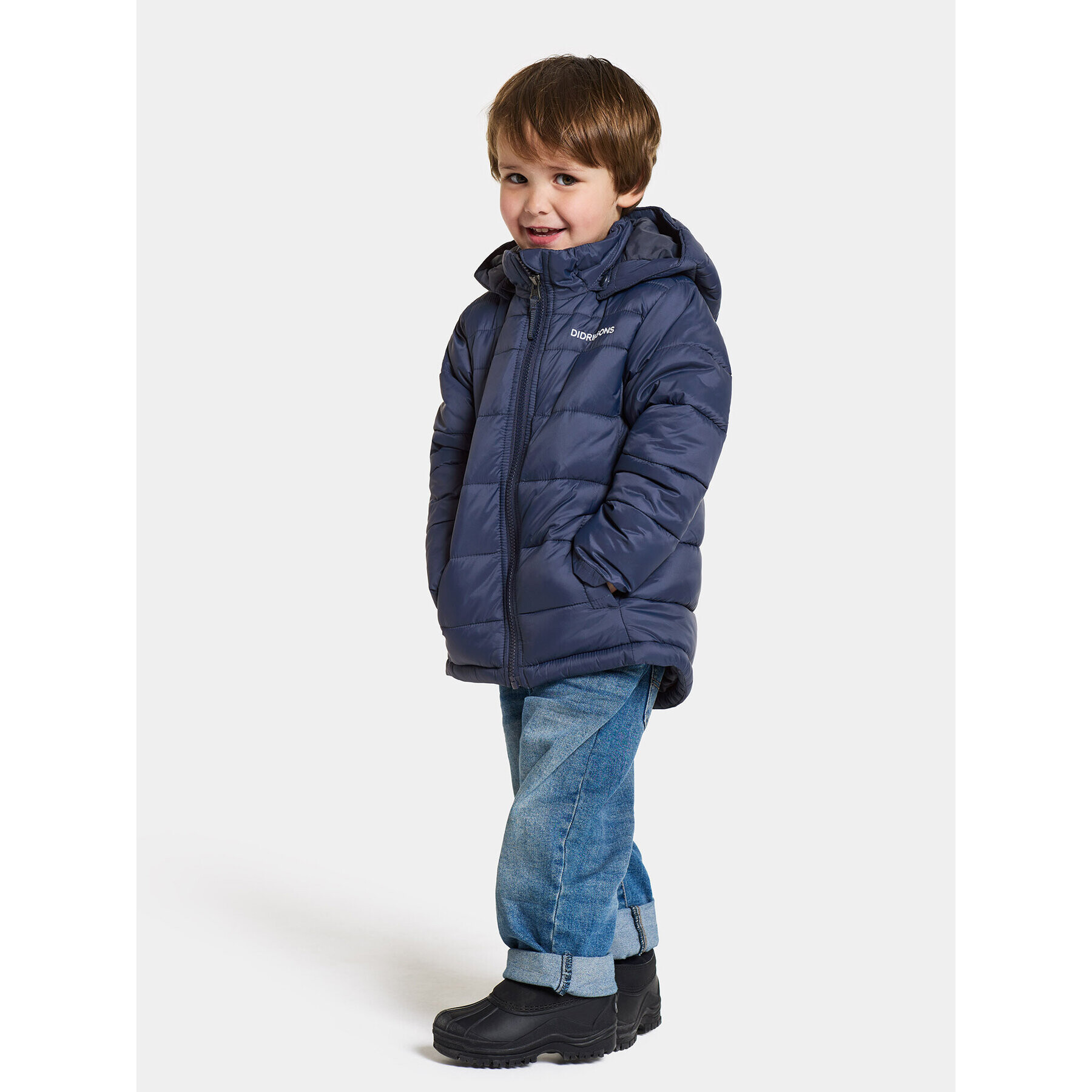 Didriksons Geacă de iarnă Rodi Kids Jacket 2 504983 Bleumarin - Pled.ro