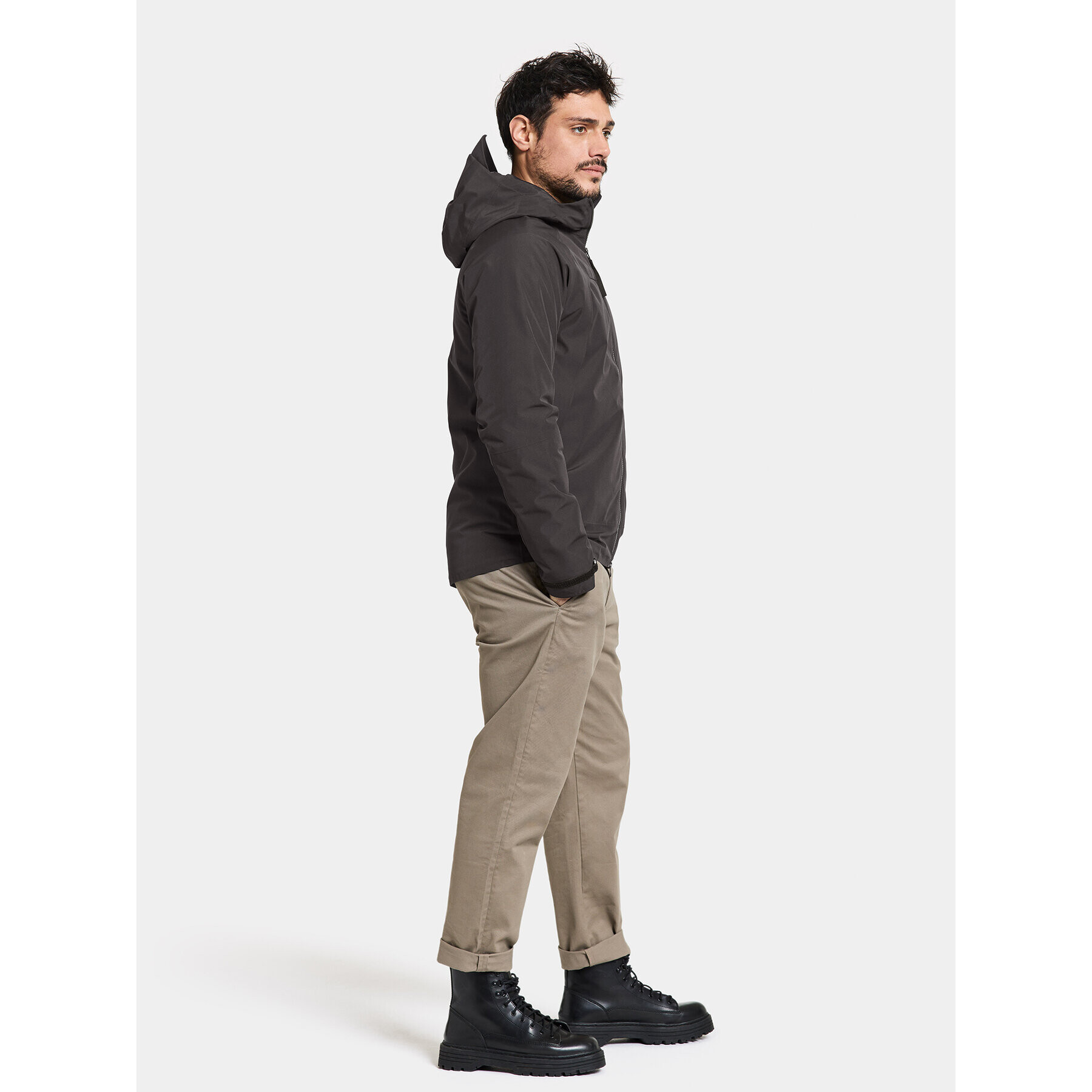 Didriksons Geacă de iarnă Zino Usx Jkt 504864 Negru Regular Fit - Pled.ro