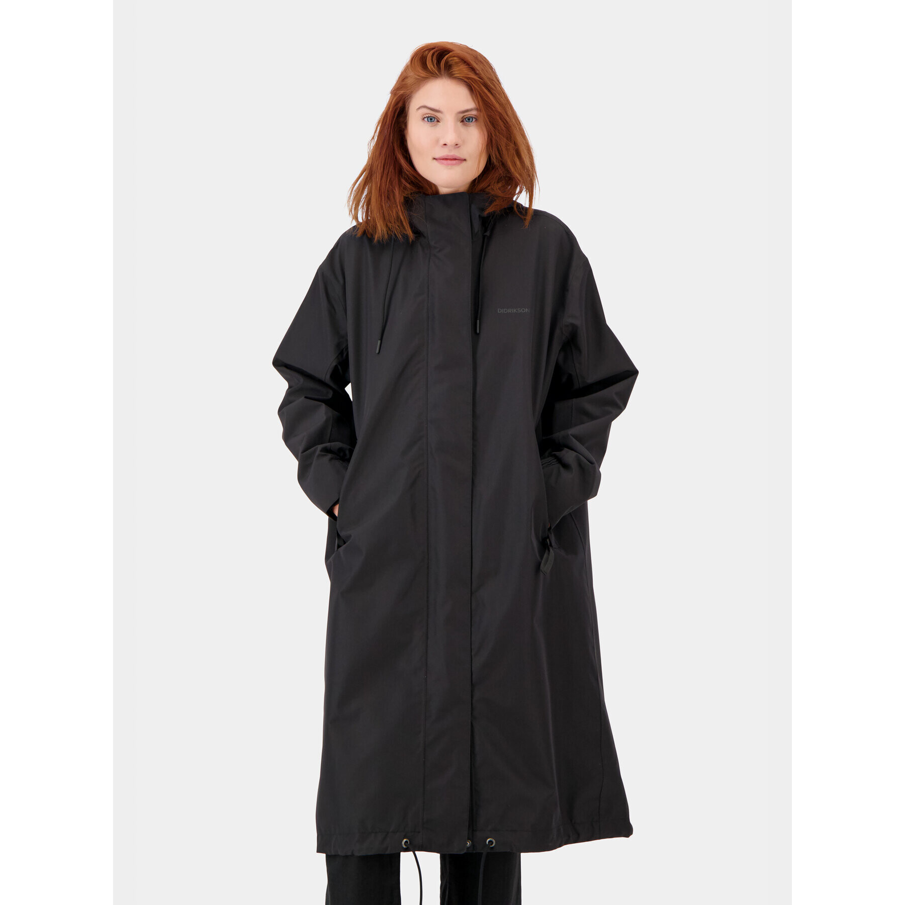 Didriksons Hanorac Alice 504680 Negru Oversize - Pled.ro