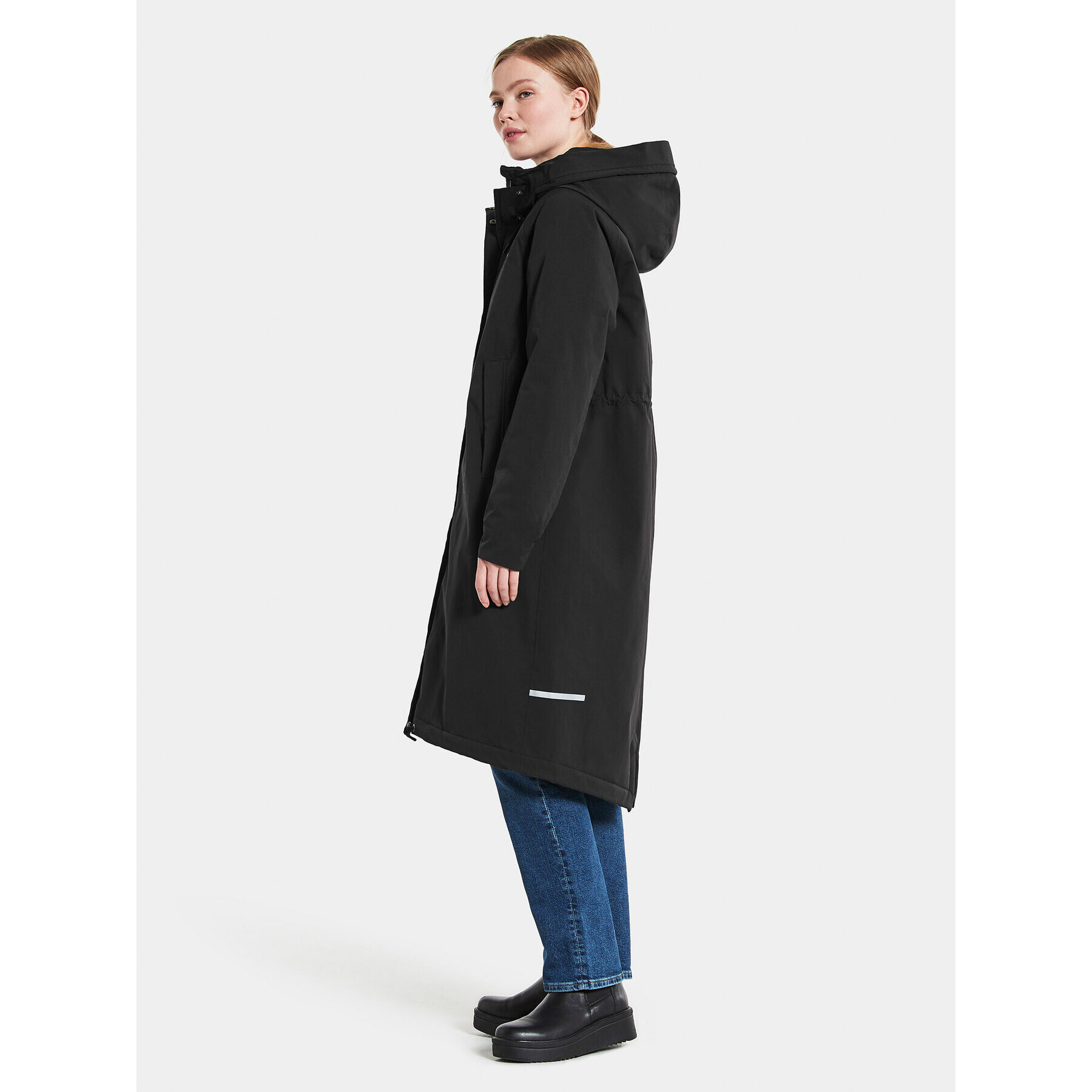 Didriksons Hanorac Alicia 504310 Negru Oversize - Pled.ro