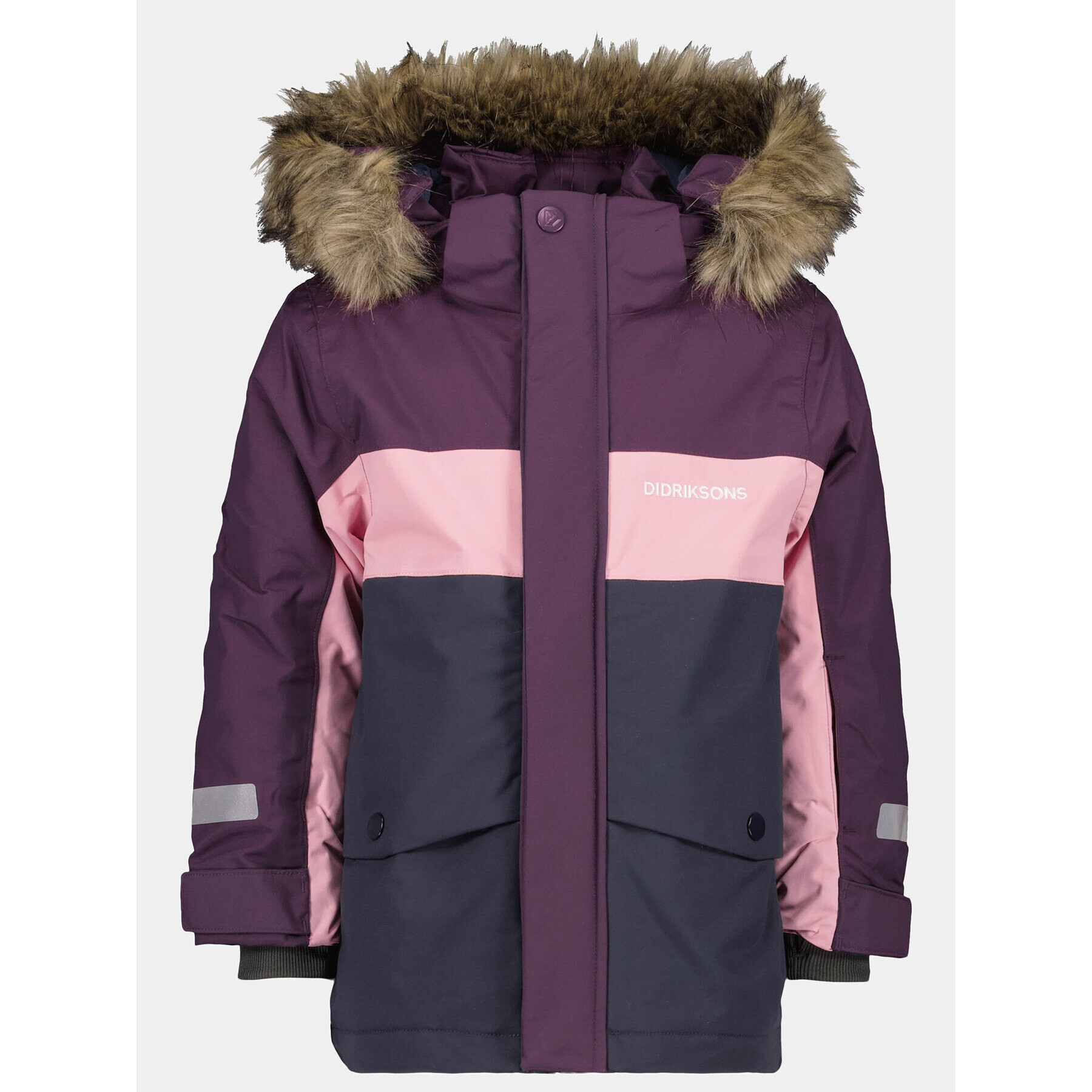 Didriksons Hanorac Bjärven Kids Parka 2 504898 Violet - Pled.ro