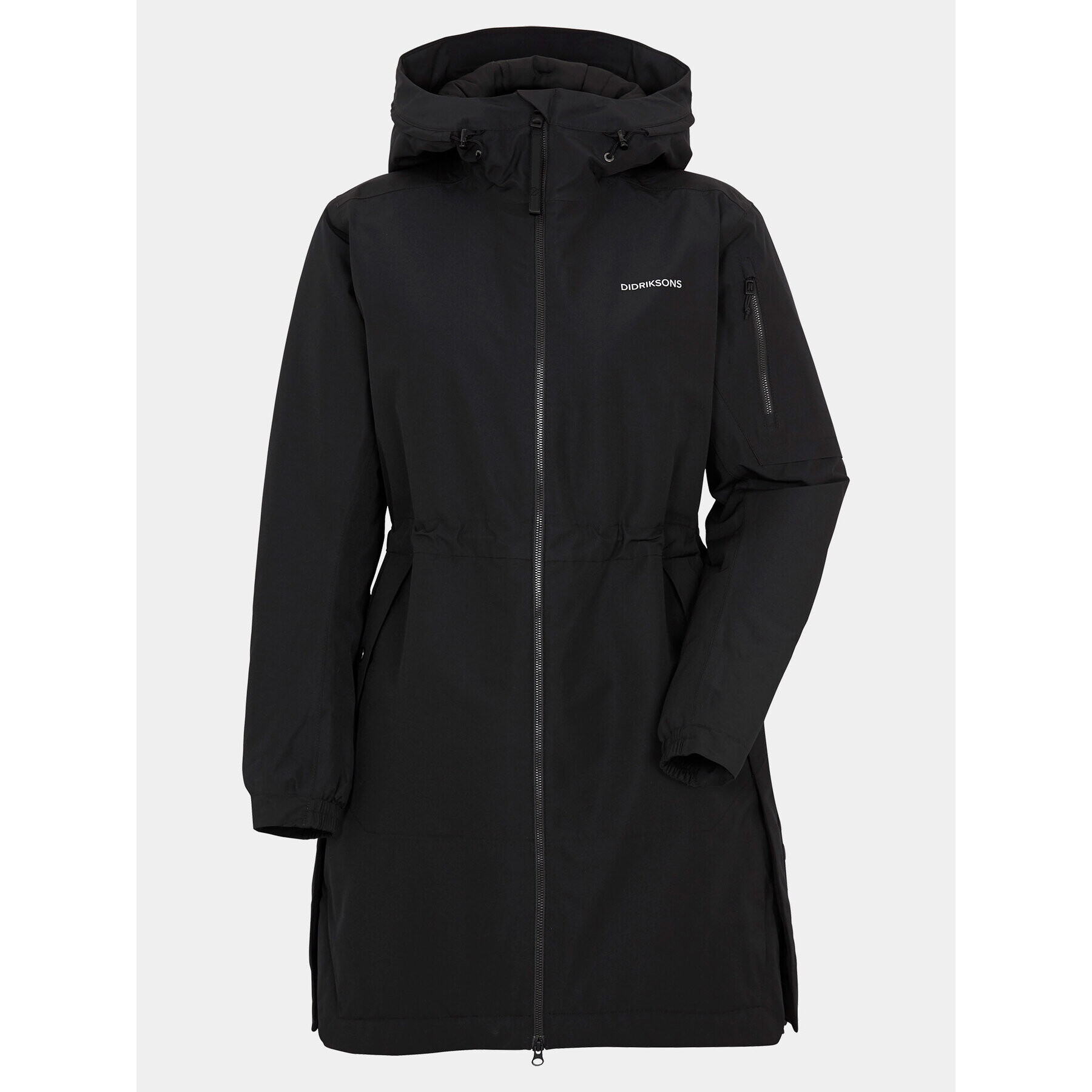 Didriksons Hanorac Ella Wns Parka 2 504835 Negru Regular Fit - Pled.ro