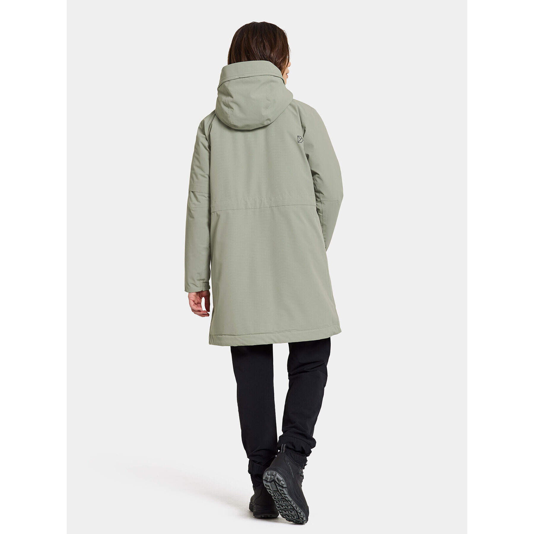 Didriksons Hanorac Ella Wns Parka 2 504835 Verde Regular Fit - Pled.ro