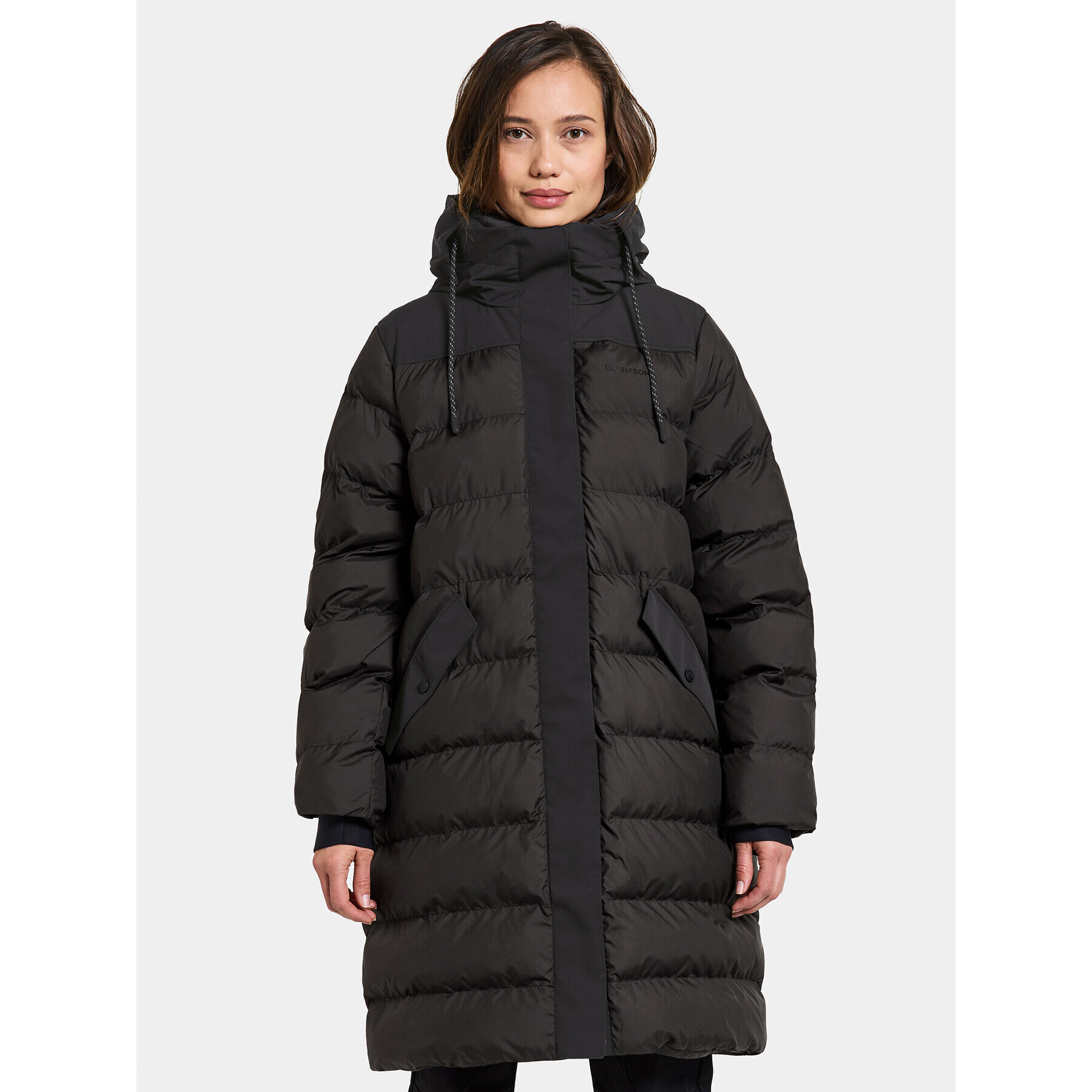 Didriksons Hanorac Fay Wns Parka 504524 Negru Regular Fit - Pled.ro