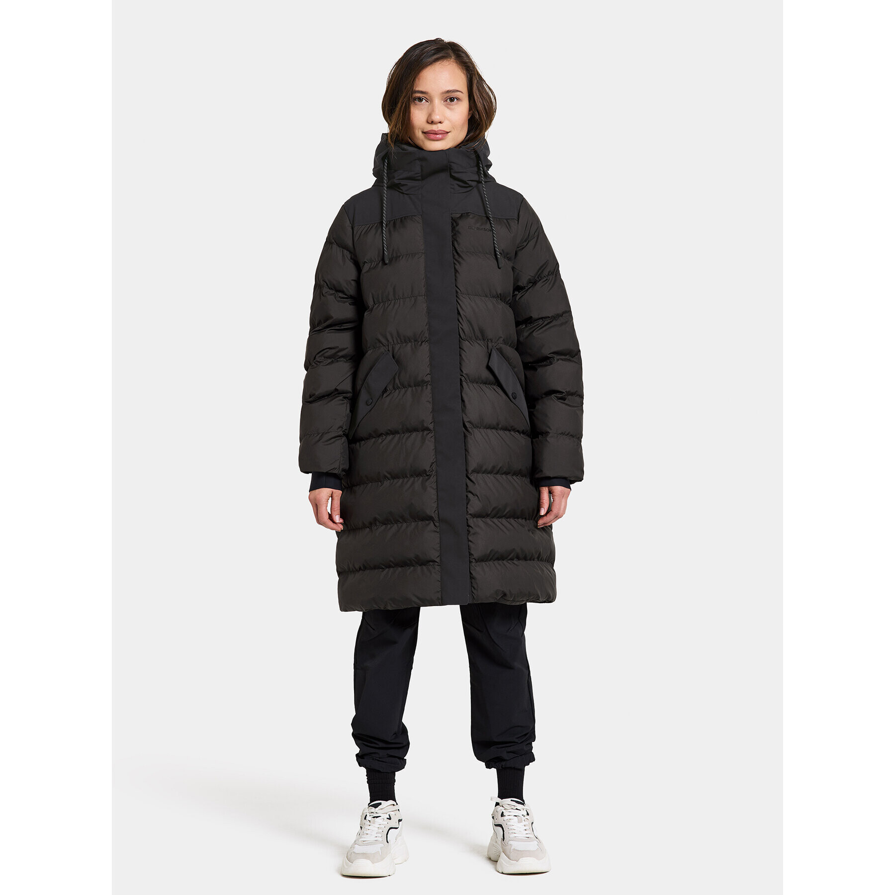 Didriksons Hanorac Fay Wns Parka 504524 Negru Regular Fit - Pled.ro