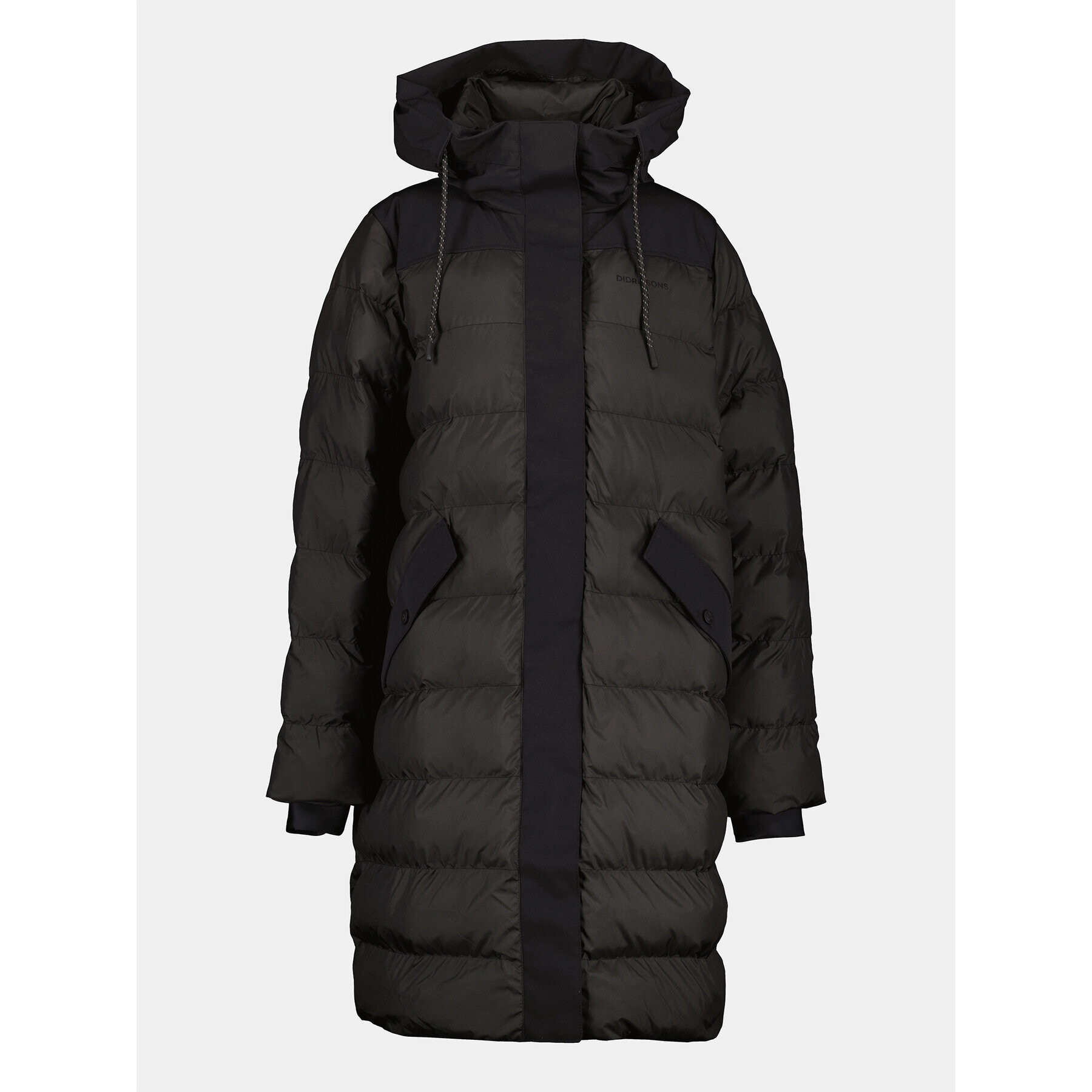 Didriksons Hanorac Fay Wns Parka 504524 Negru Regular Fit - Pled.ro