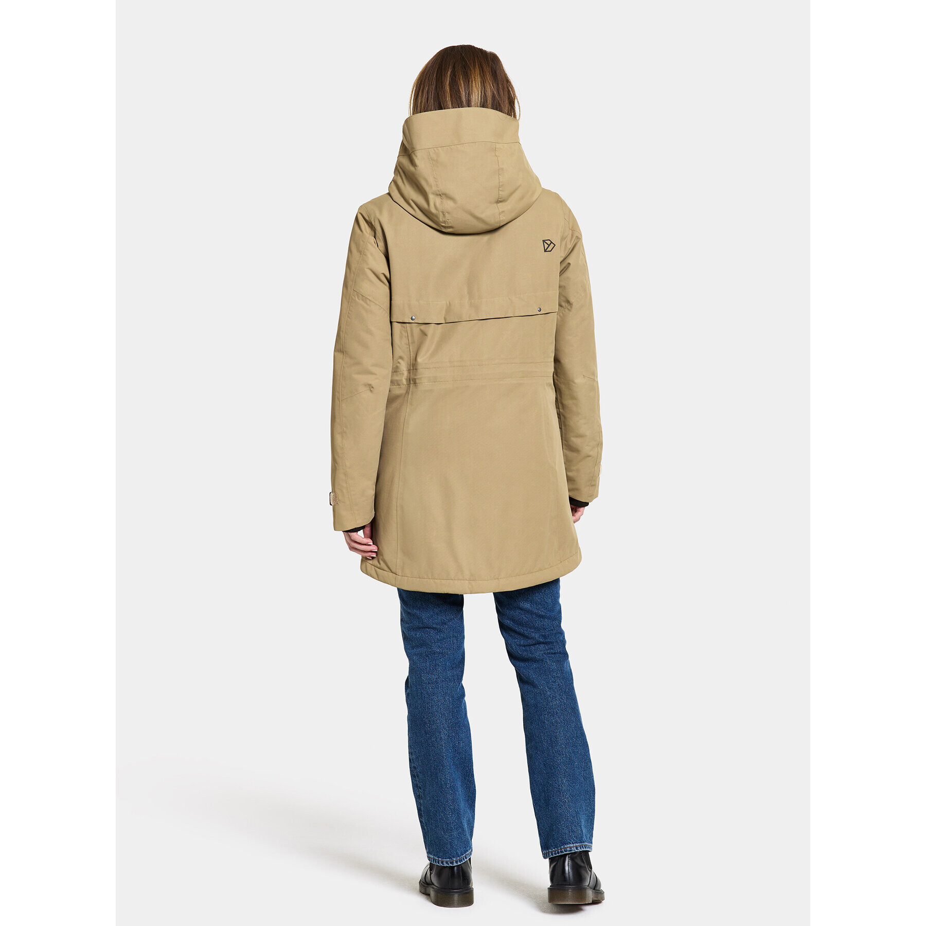 Didriksons Hanorac Frida Wns Parka 7 504815 Bej Regular Fit - Pled.ro