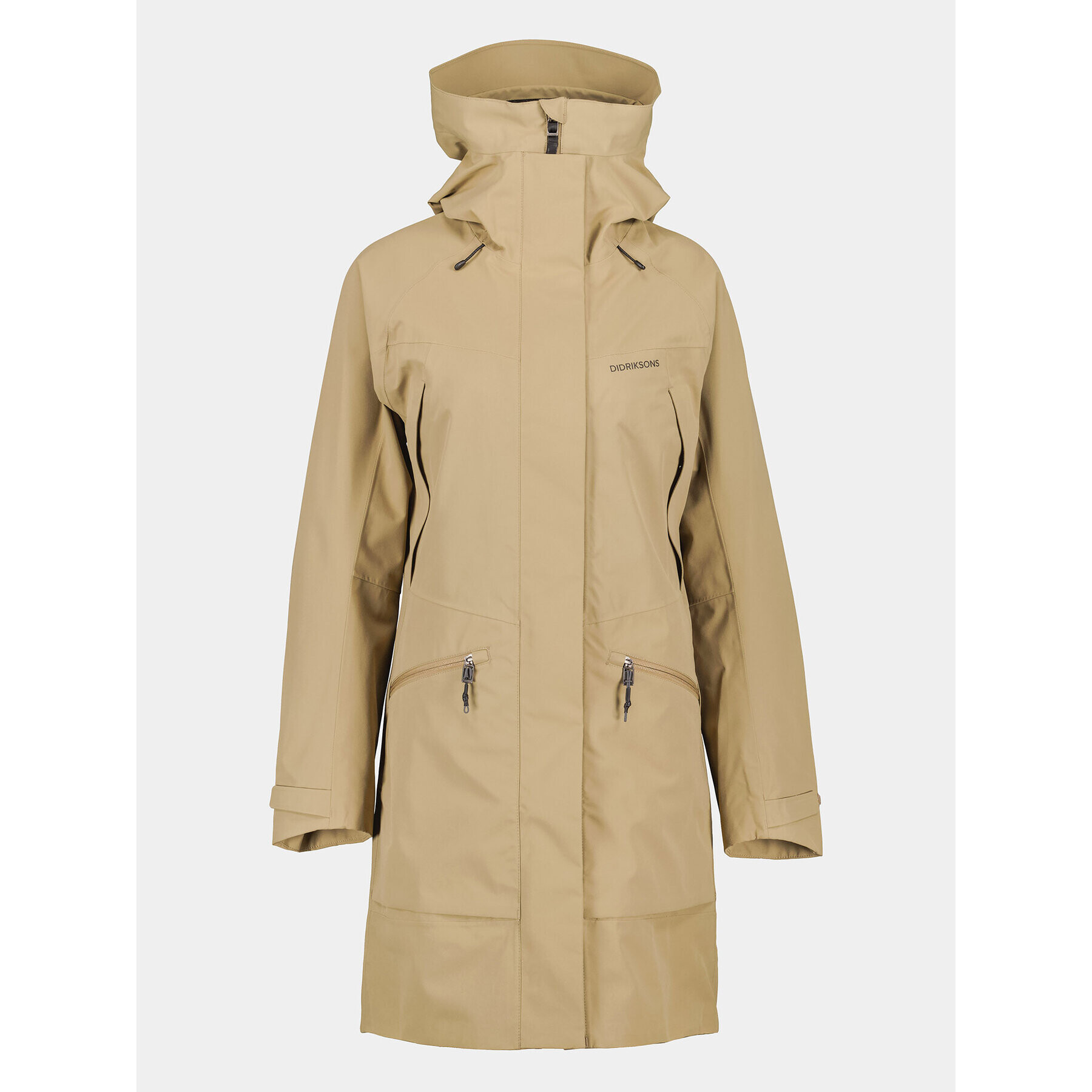 Didriksons Hanorac Ilma Wns Parka 8 504813 Bej Regular Fit - Pled.ro