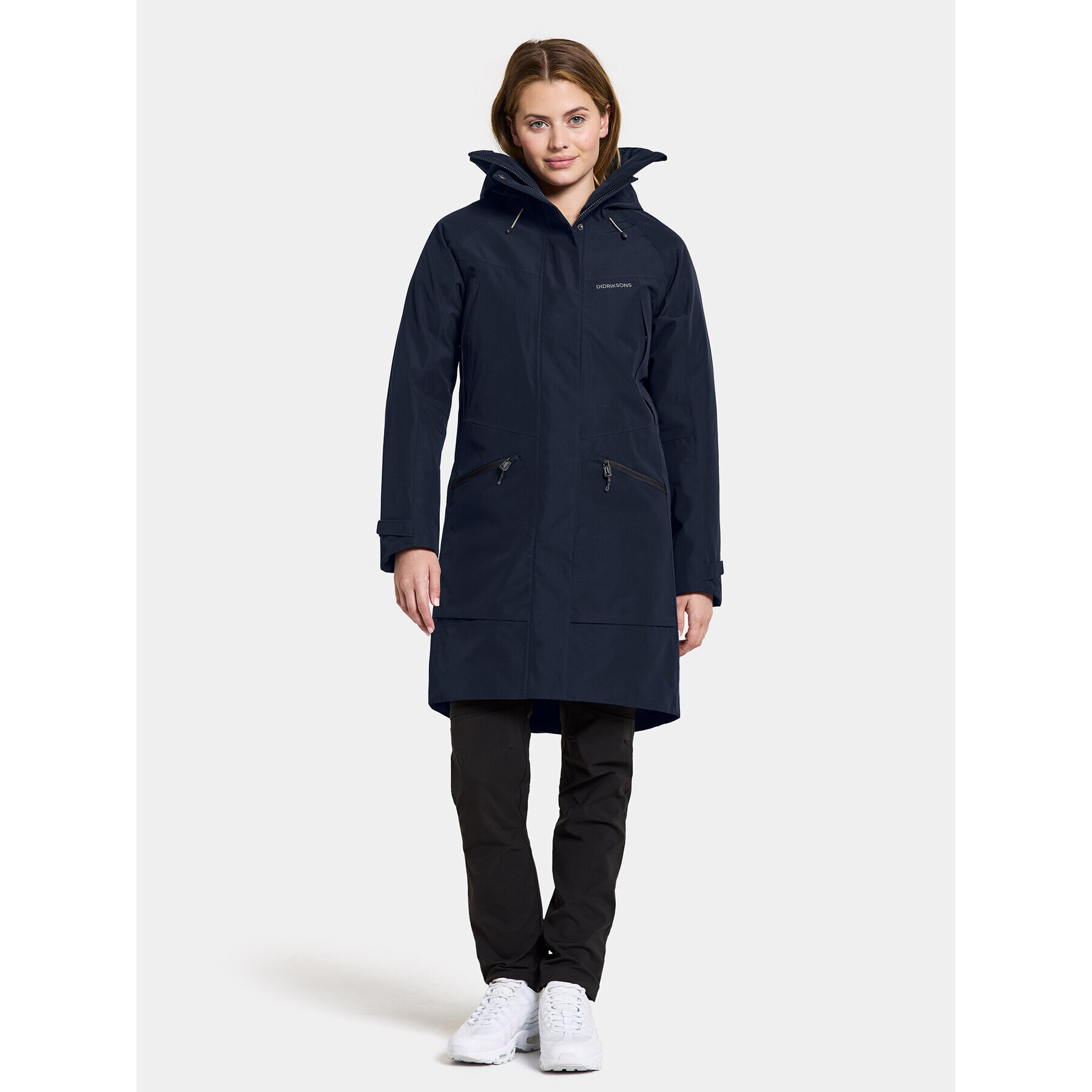 Didriksons Hanorac Ilma Wns Parka 8 504813 Bleumarin Regular Fit - Pled.ro