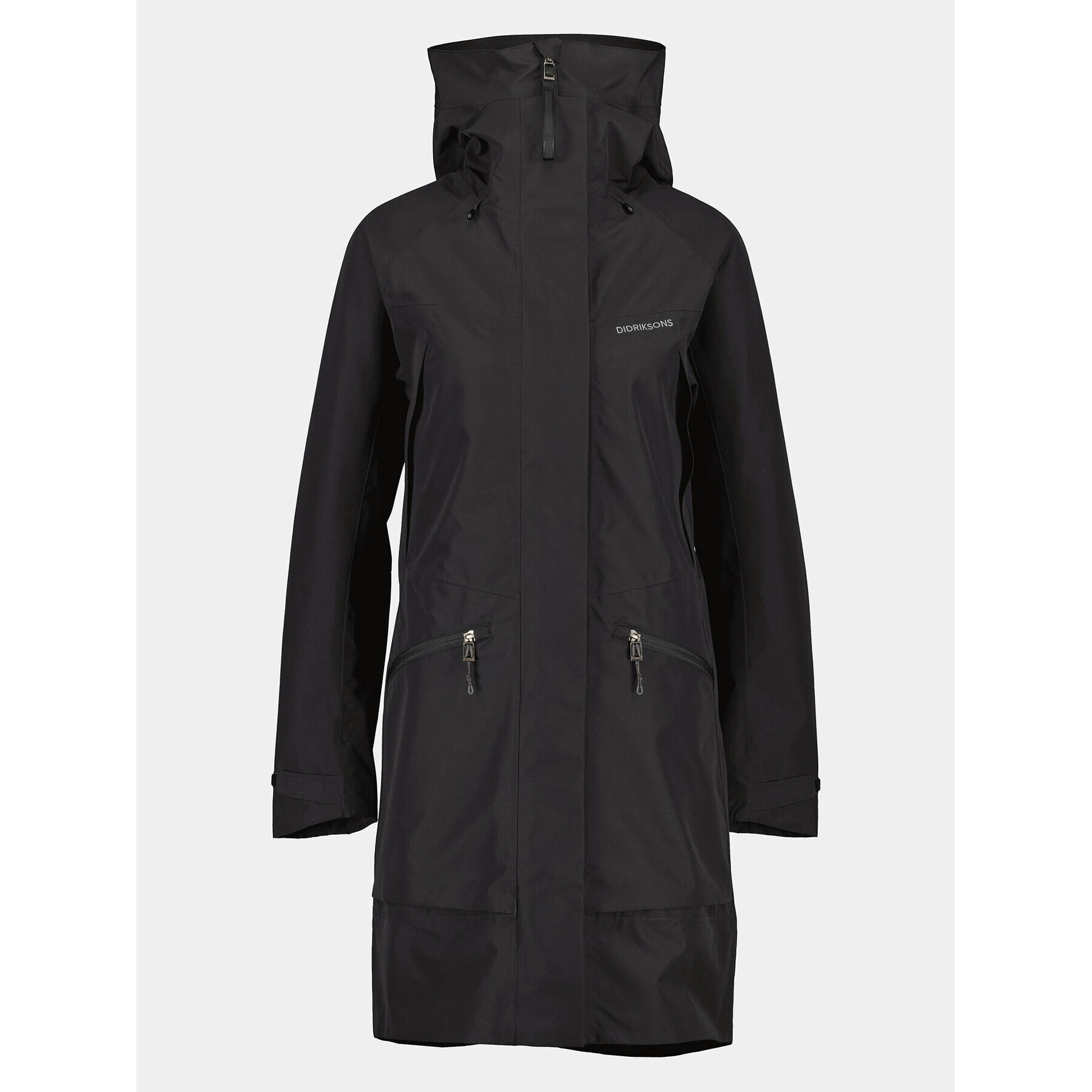 Didriksons Hanorac Ilma Wns Parka 8 504813 Negru Regular Fit - Pled.ro