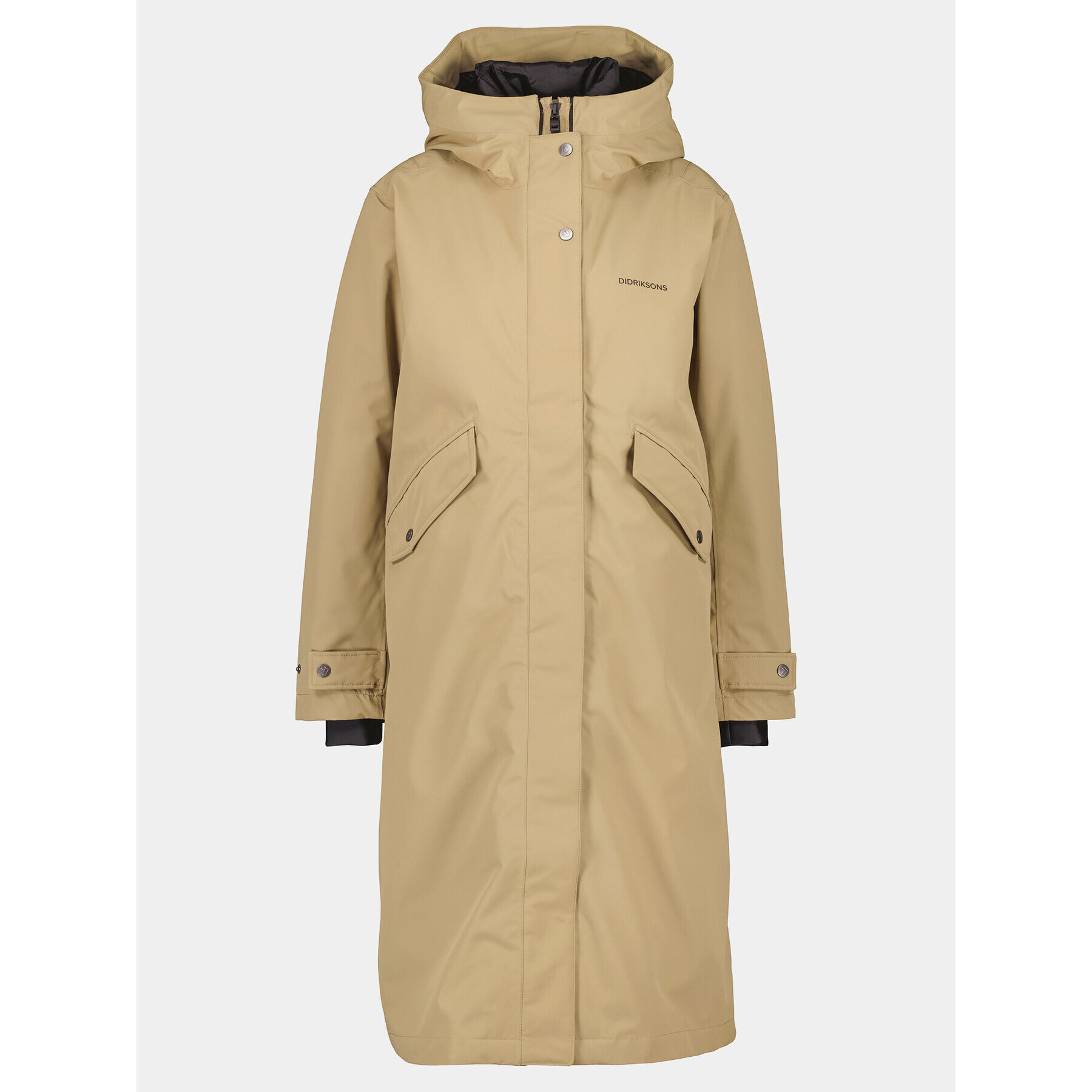 Didriksons Hanorac Mia Wns Parka L 504828 Bej Regular Fit - Pled.ro