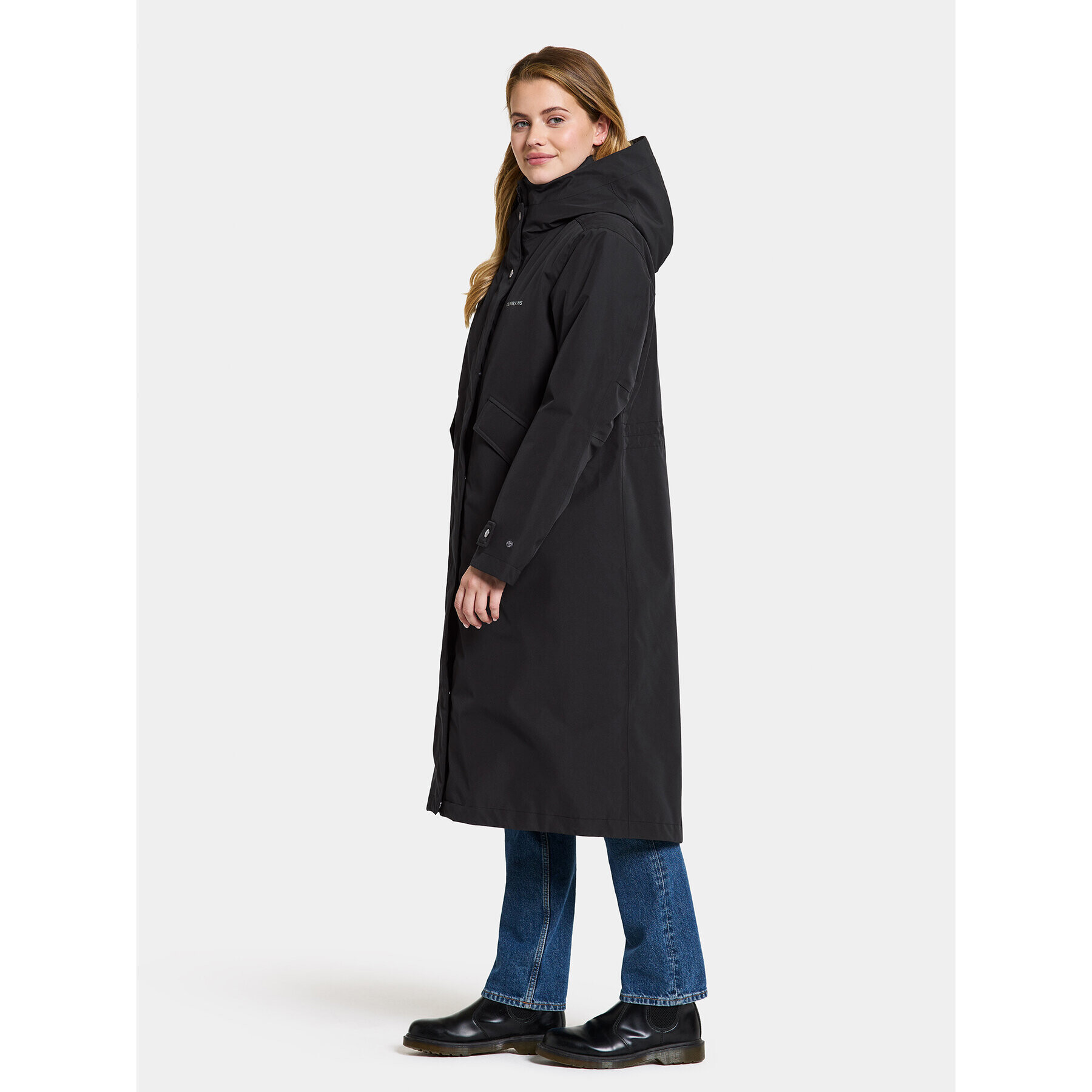 Didriksons Hanorac Mia Wns Parka L 504828 Negru Regular Fit - Pled.ro