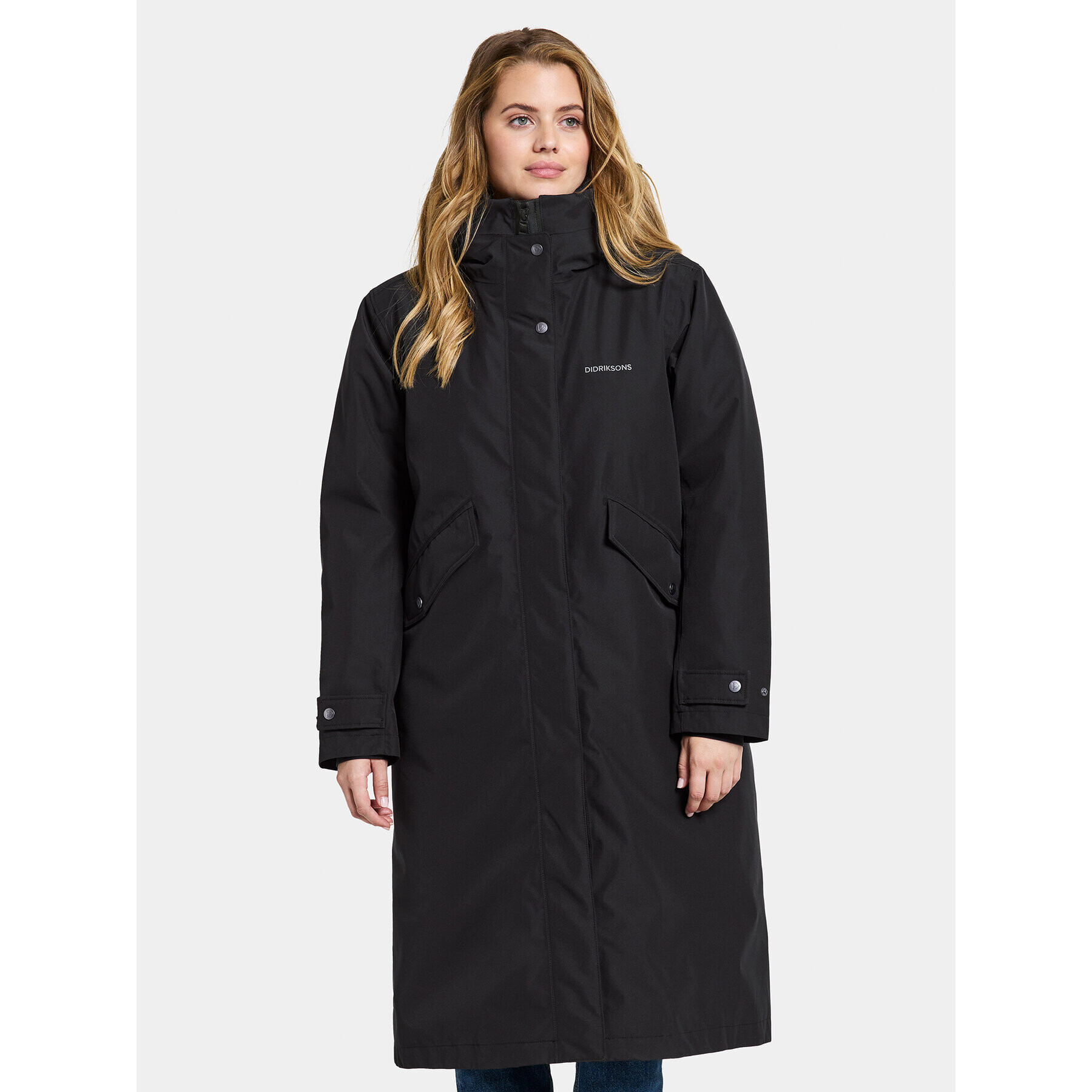 Didriksons Hanorac Mia Wns Parka L 504828 Negru Regular Fit - Pled.ro