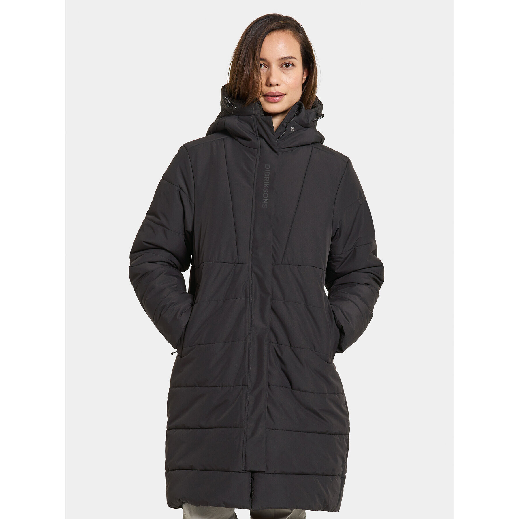 Didriksons Hanorac Moira Wns Parka 504944 Negru Regular Fit - Pled.ro