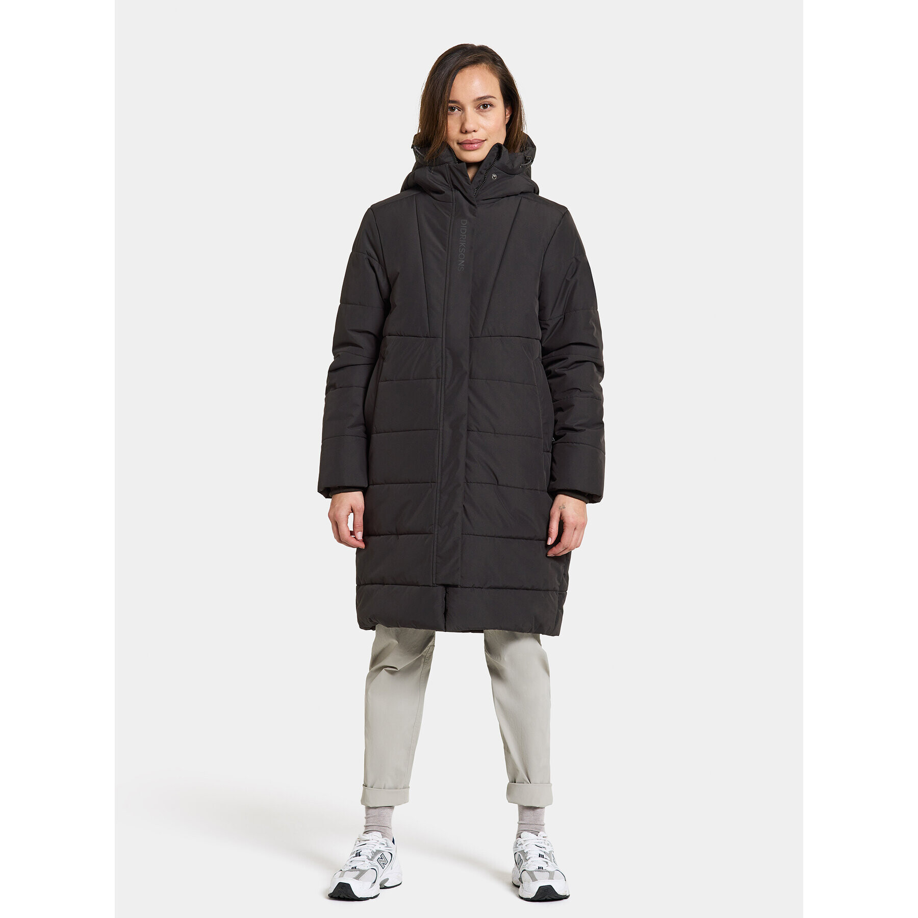 Didriksons Hanorac Moira Wns Parka 504944 Negru Regular Fit - Pled.ro