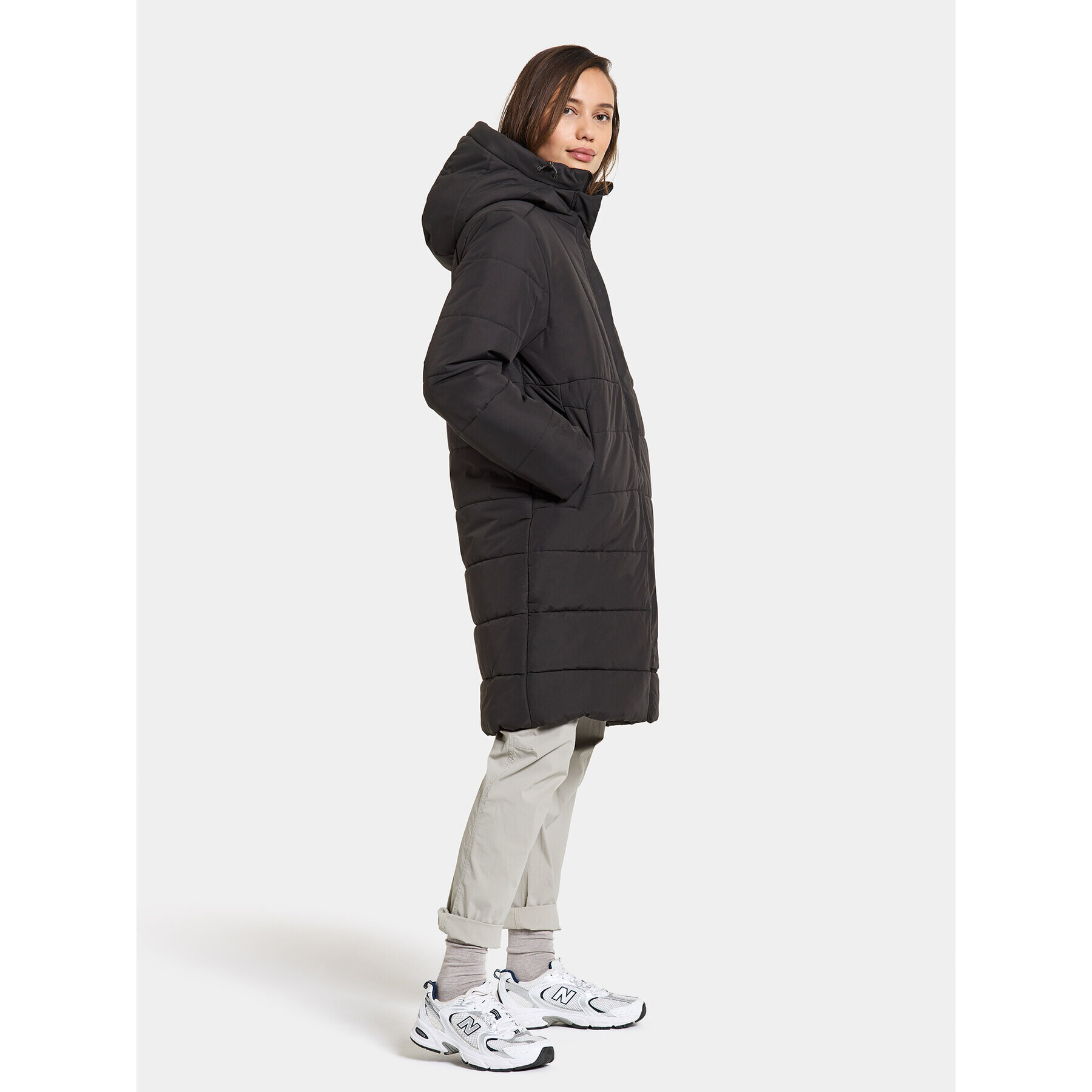 Didriksons Hanorac Moira Wns Parka 504944 Negru Regular Fit - Pled.ro