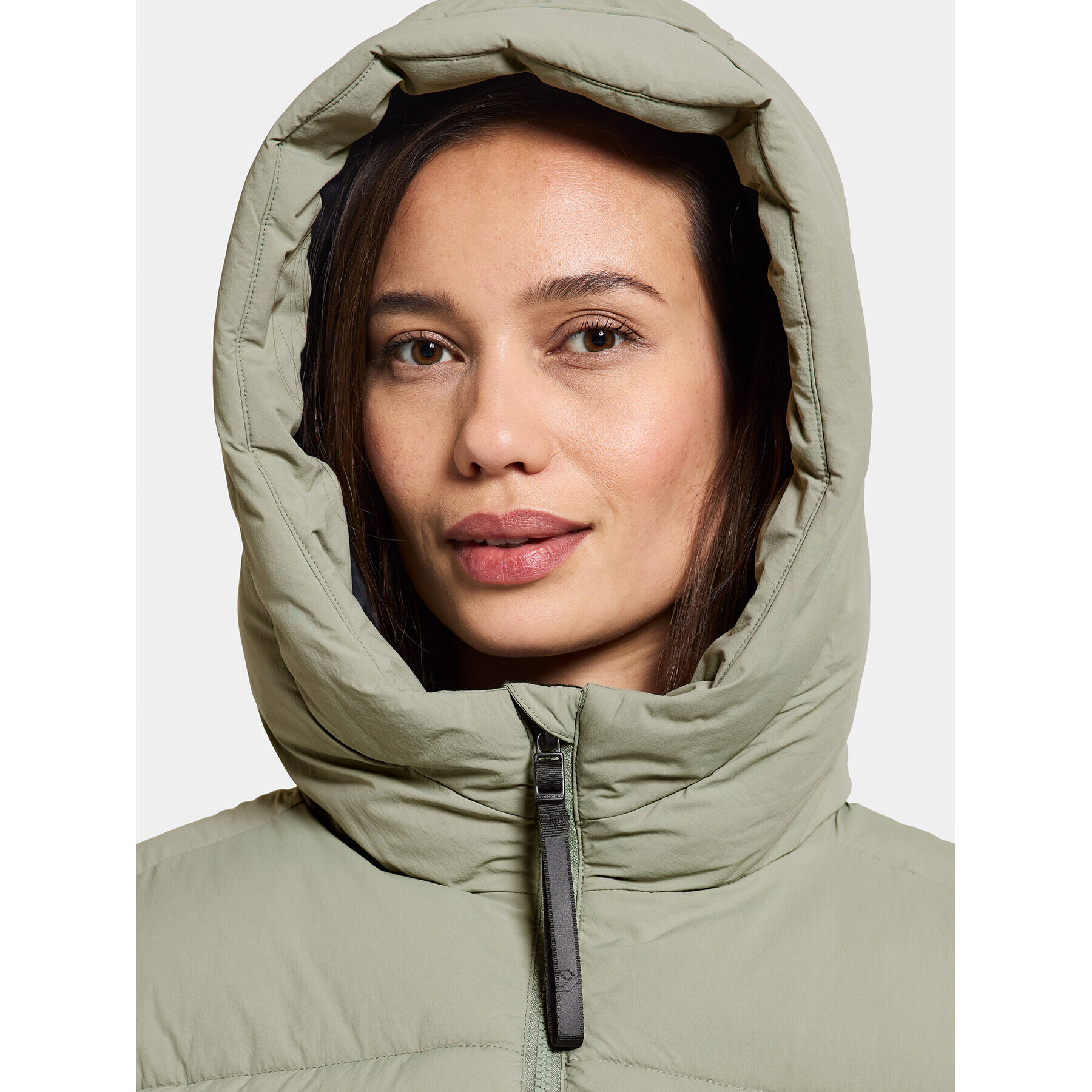 Didriksons Hanorac Nomi Wns Parka 3 504832 Verde Regular Fit - Pled.ro