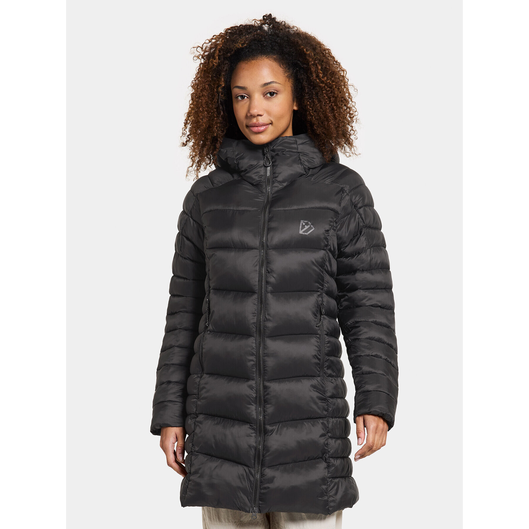 Didriksons Hanorac Serina Wns Parka 505078 Negru Regular Fit - Pled.ro