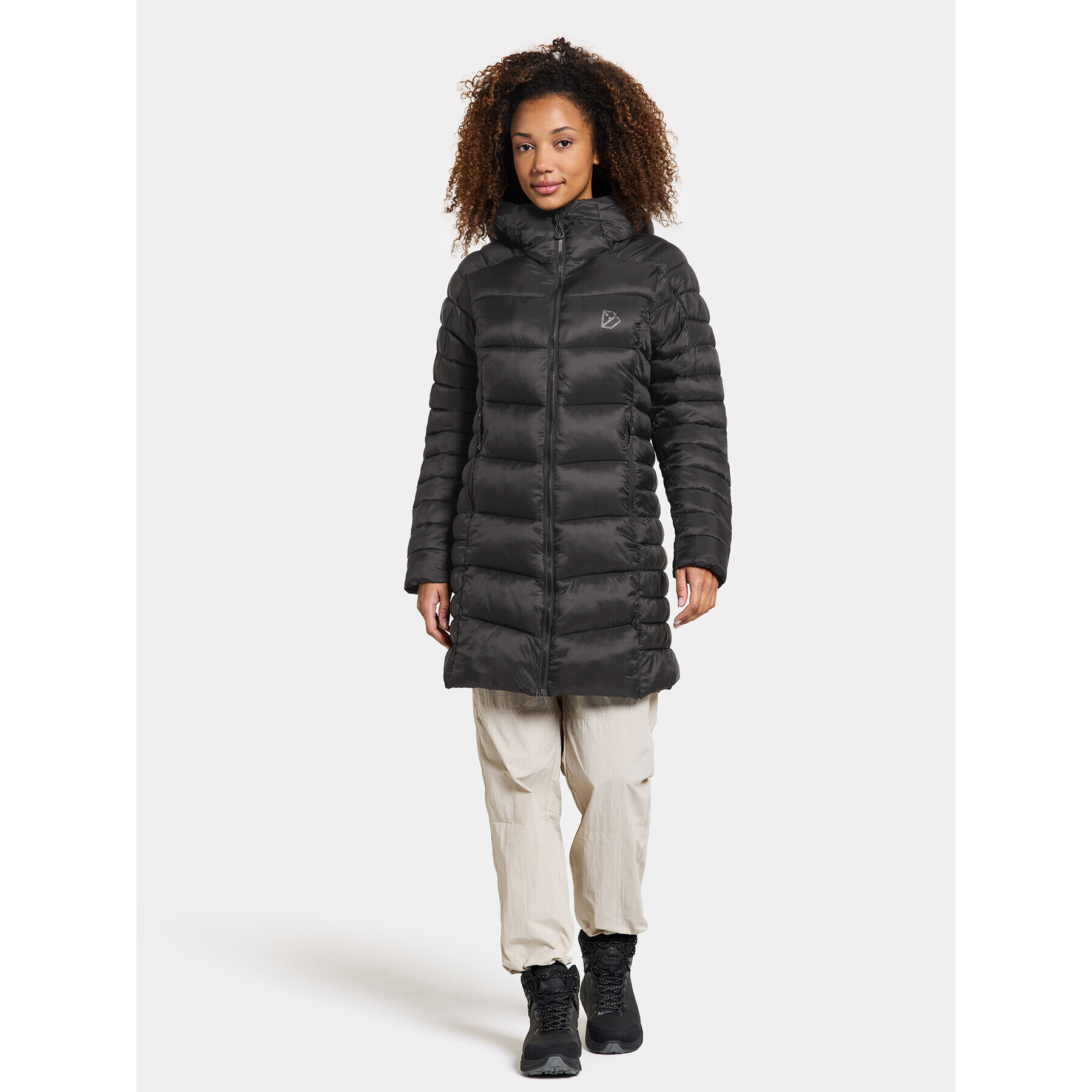 Didriksons Hanorac Serina Wns Parka 505078 Negru Regular Fit - Pled.ro