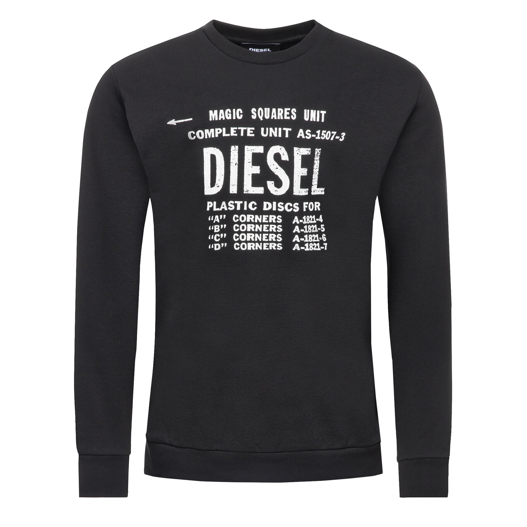 Diesel Bluză S-Gir-B5 00S57H 0BAWT Negru Regular Fit - Pled.ro