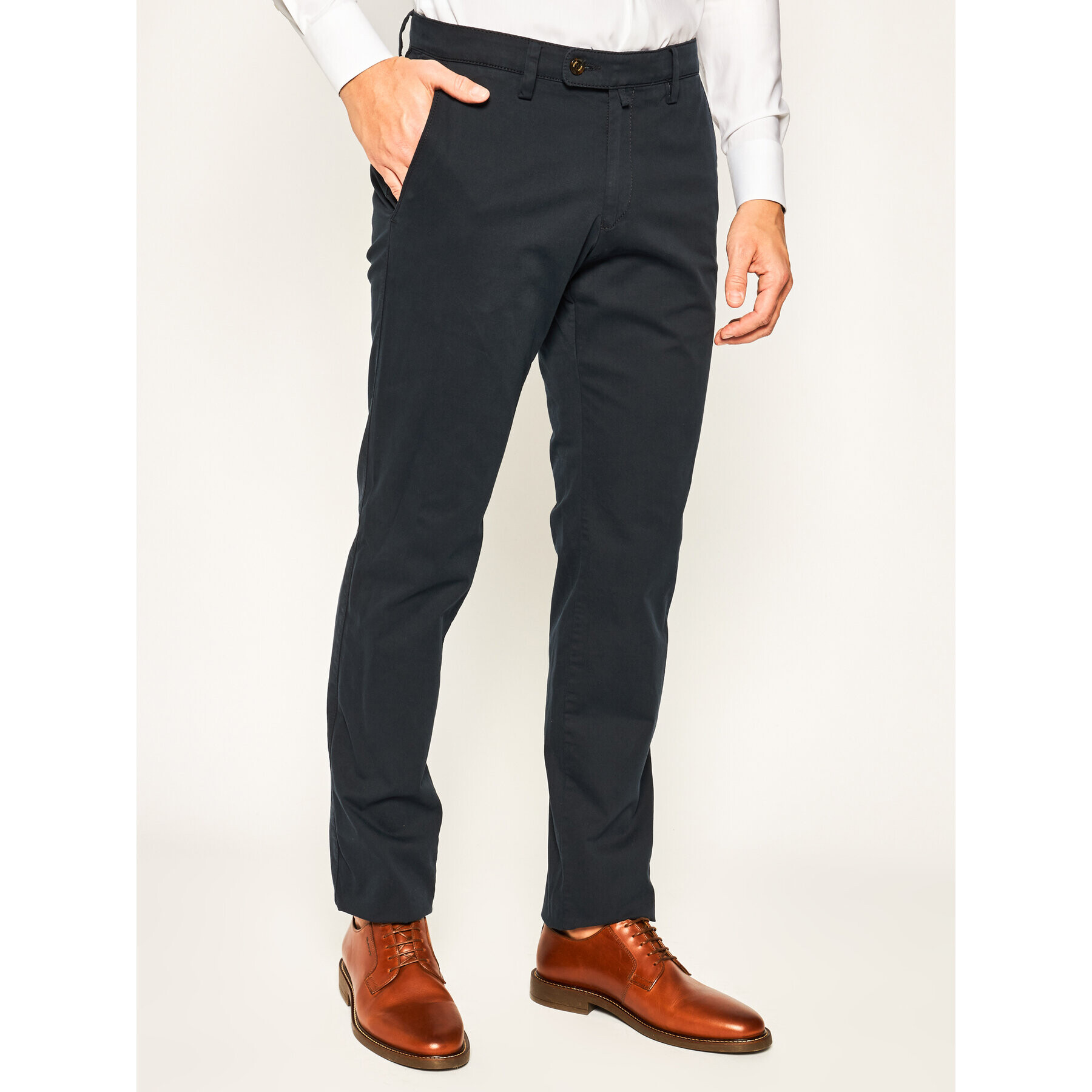 Digel Pantaloni chino Lago-G 88142 Bleumarin Slim Fit - Pled.ro