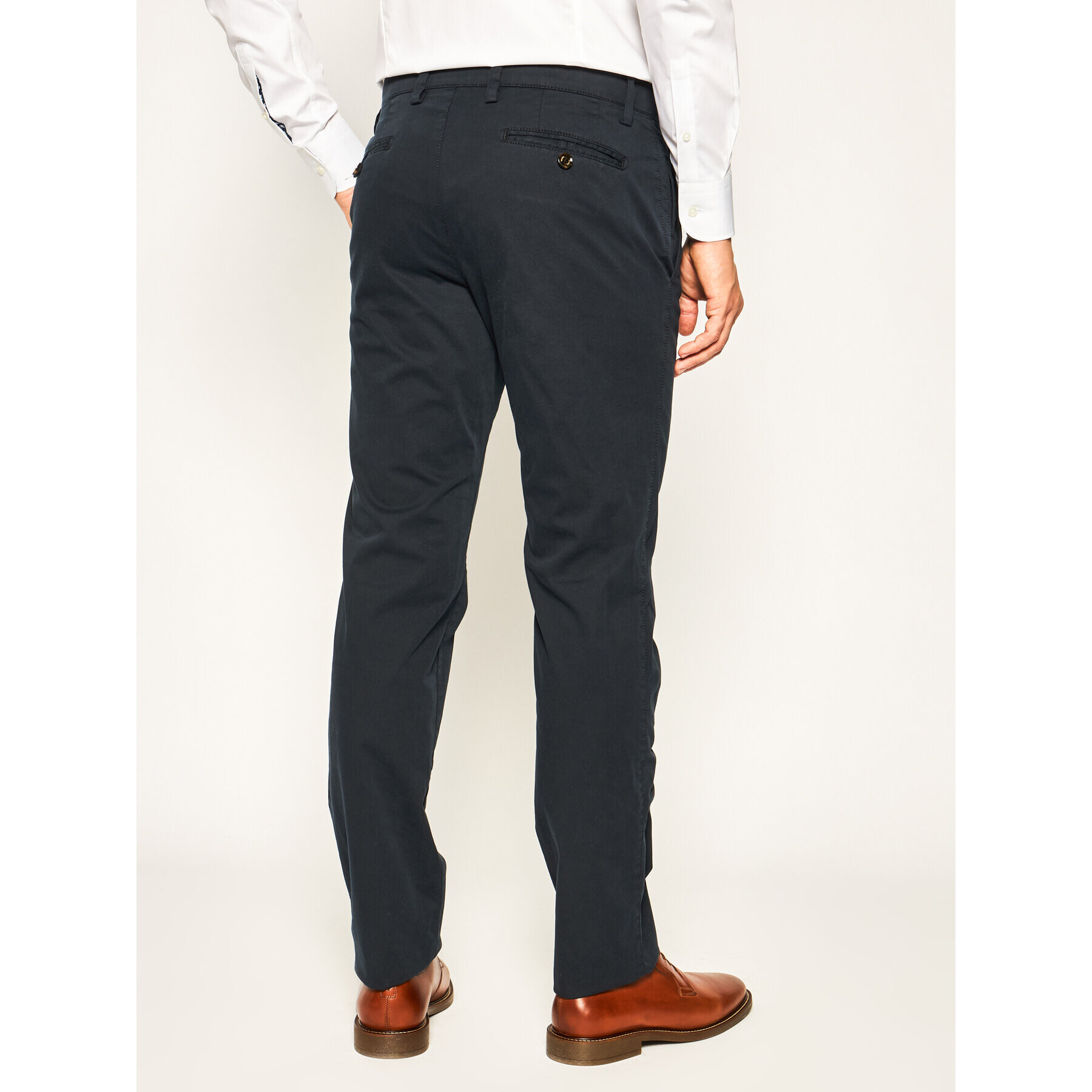 Digel Pantaloni chino Lago-G 88142 Bleumarin Slim Fit - Pled.ro