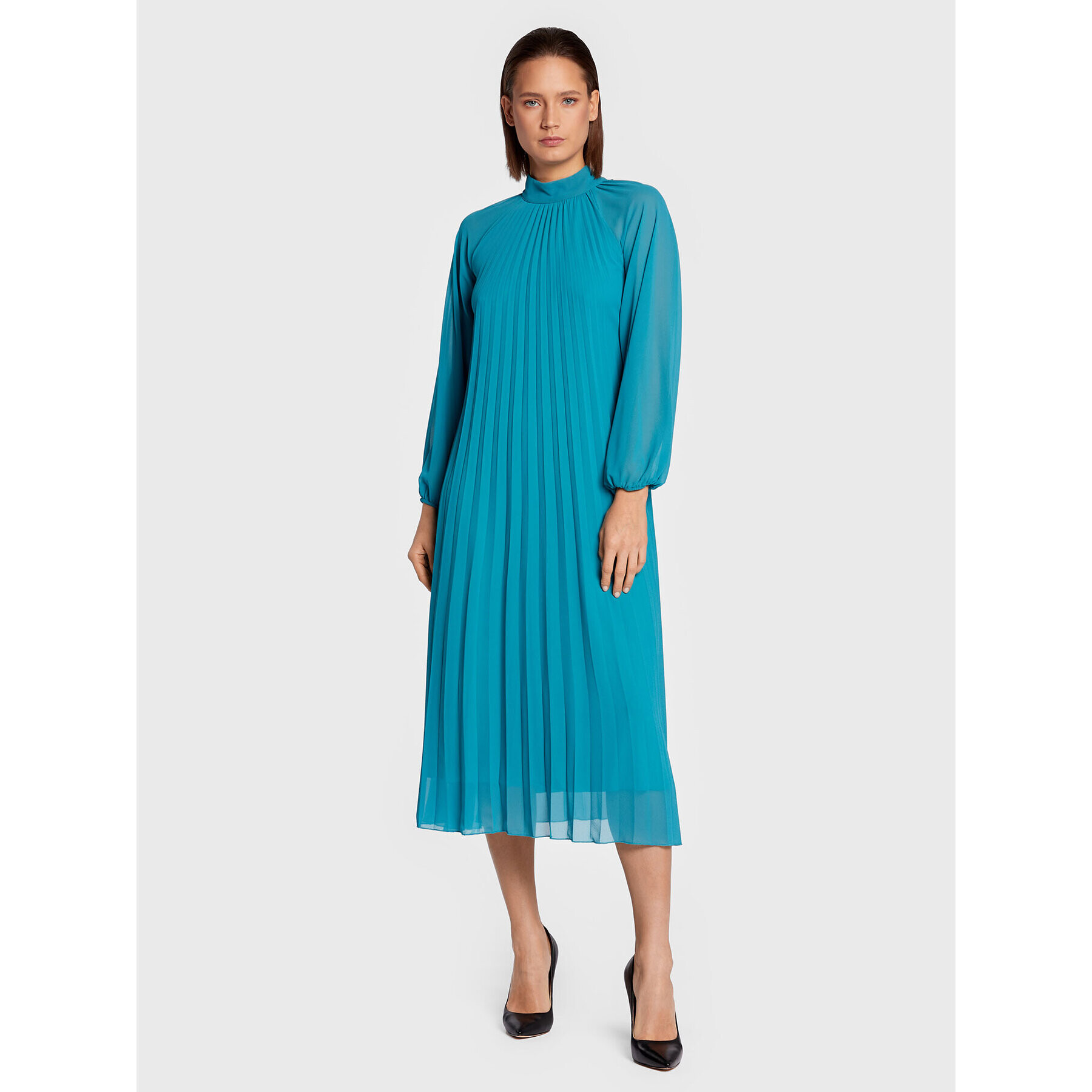 Dixie Rochie cocktail A319U059 Albastru Regular Fit - Pled.ro