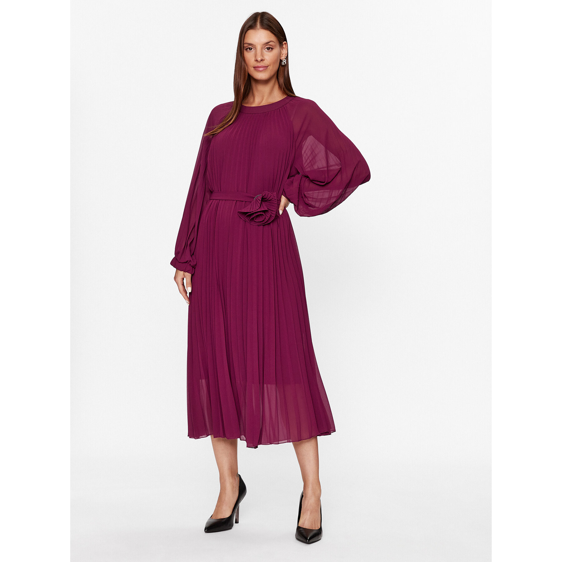 Dixie Rochie cocktail A319Z029A Violet Regular Fit - Pled.ro