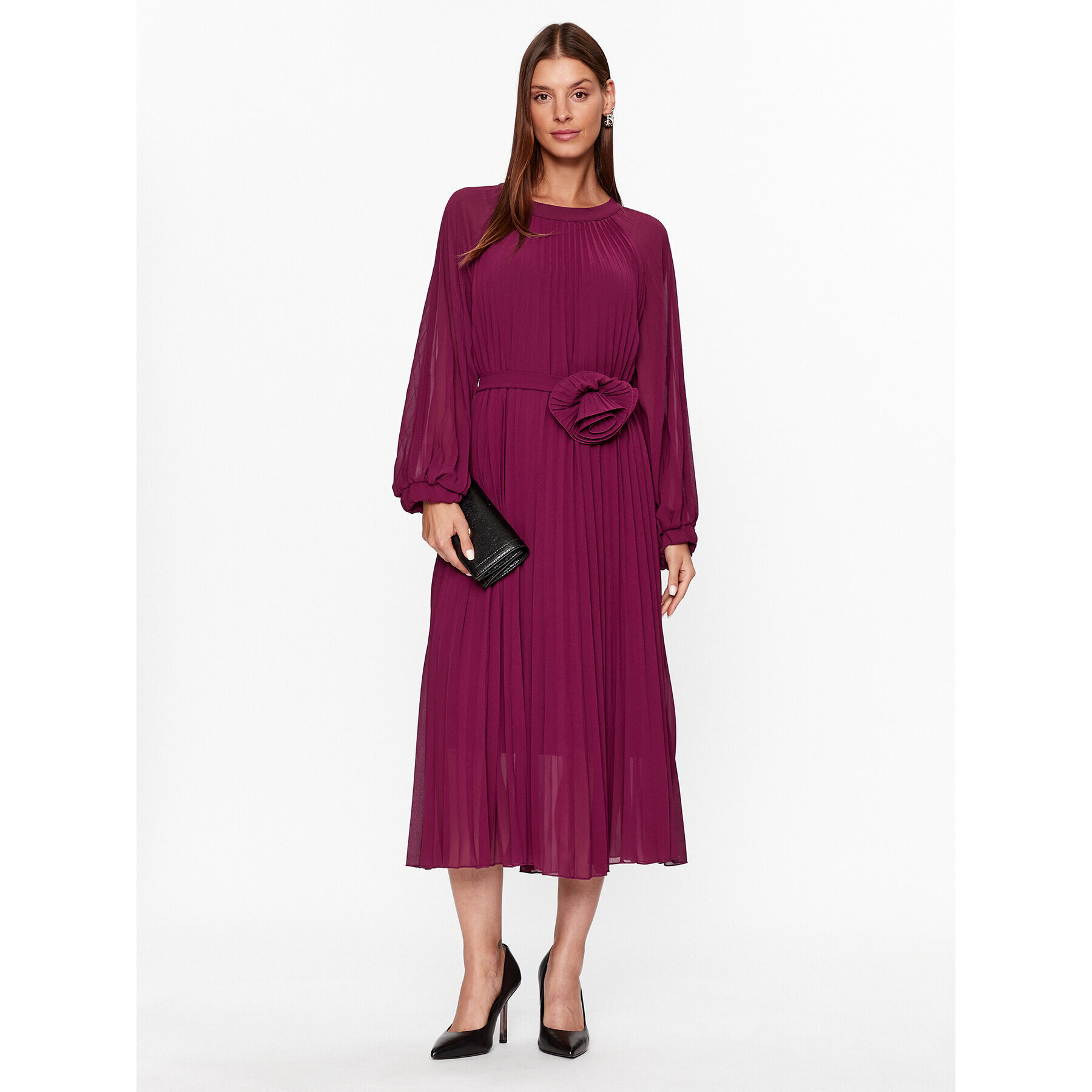 Dixie Rochie cocktail A319Z029A Violet Regular Fit - Pled.ro