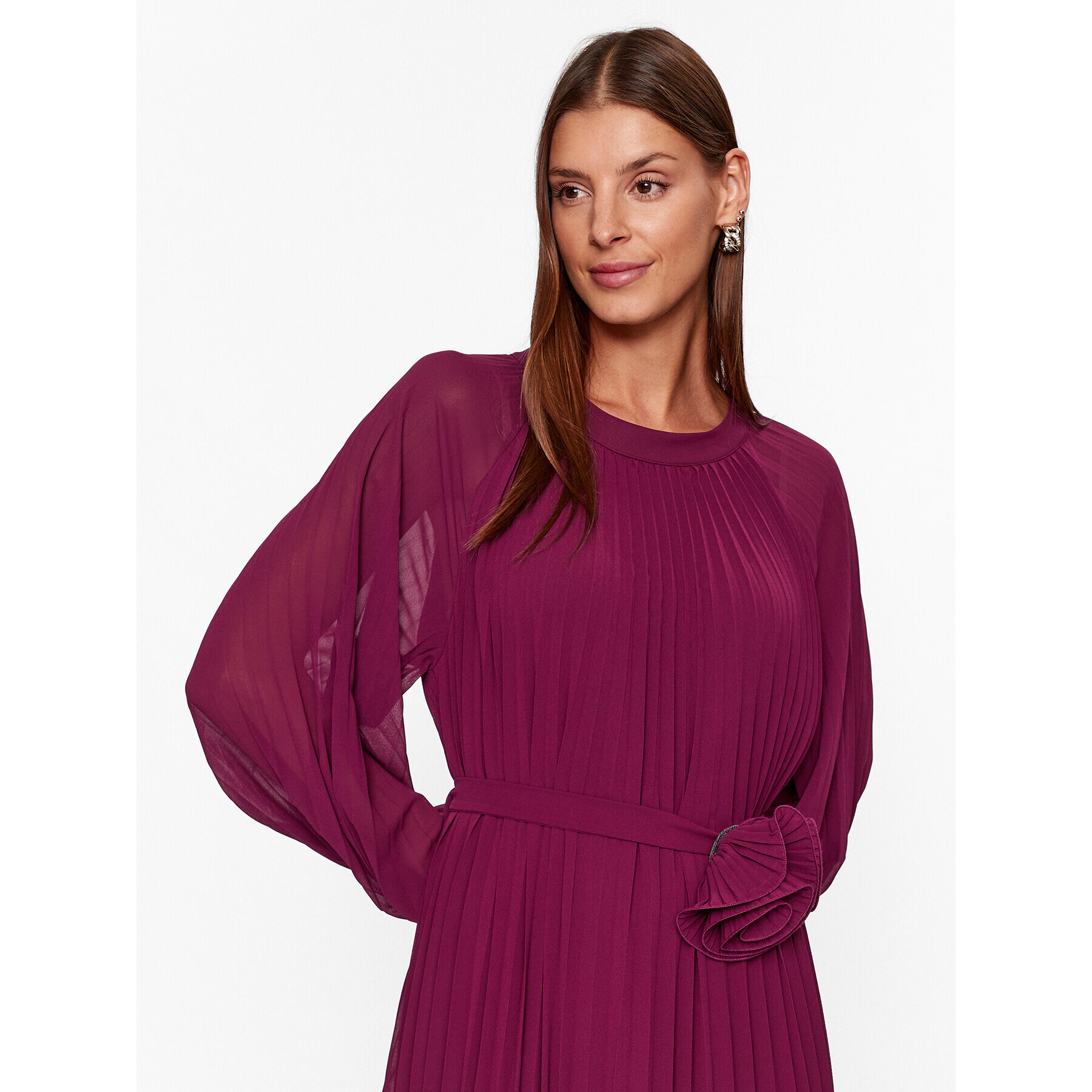 Dixie Rochie cocktail A319Z029A Violet Regular Fit - Pled.ro