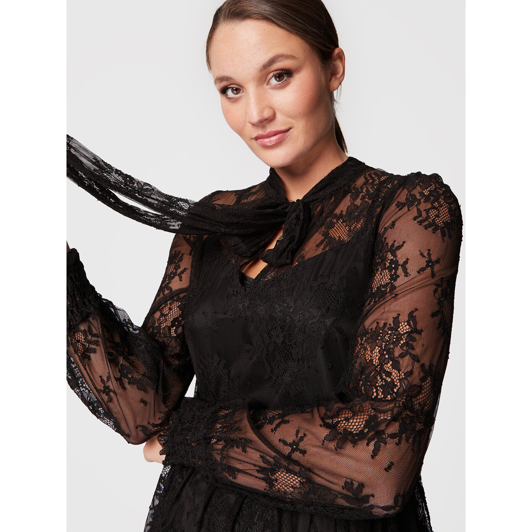 Dixie Rochie cocktail AHHQTCUA Negru Regular Fit - Pled.ro