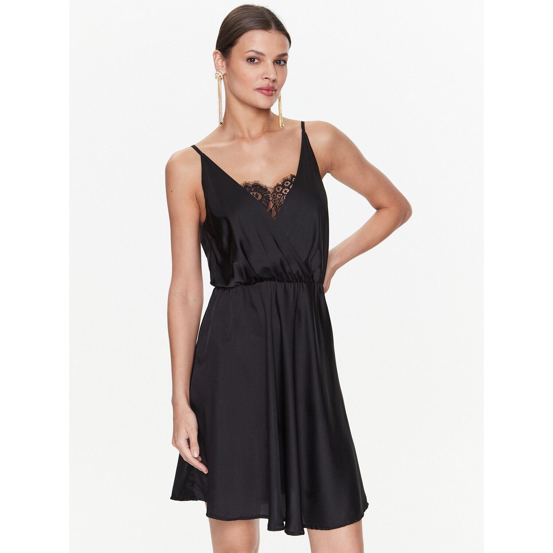 Dixie Rochie cocktail AHR3TLE Negru Regular Fit - Pled.ro