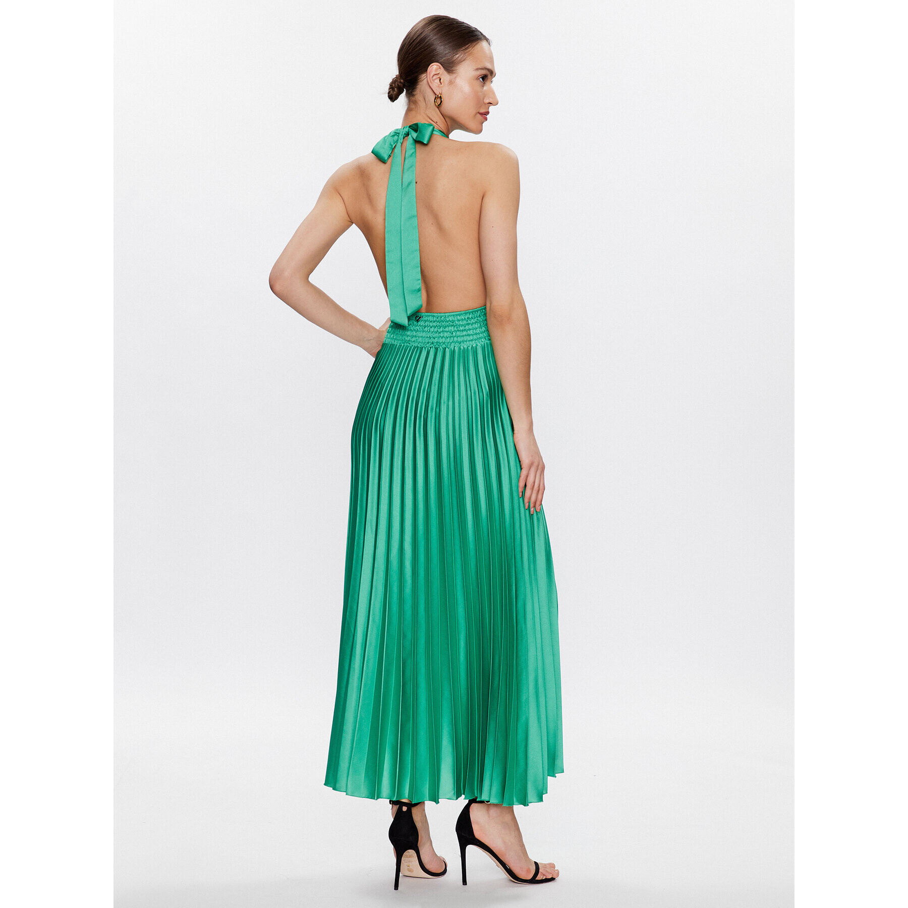 Dixie Rochie de seară A319V018A Verde Regular Fit - Pled.ro