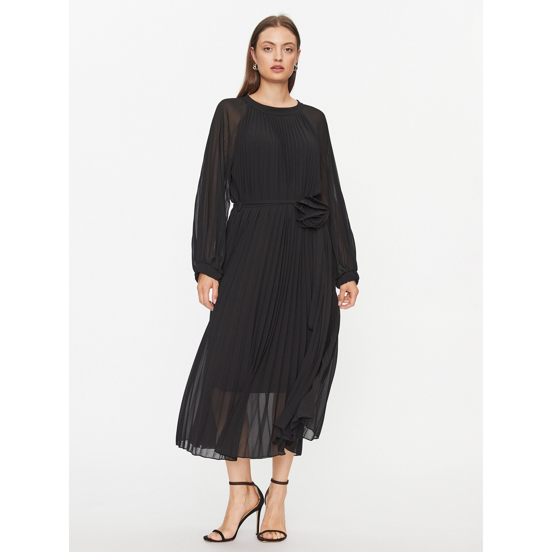 Dixie Rochie cocktail A319Z029A Negru Relaxed Fit - Pled.ro