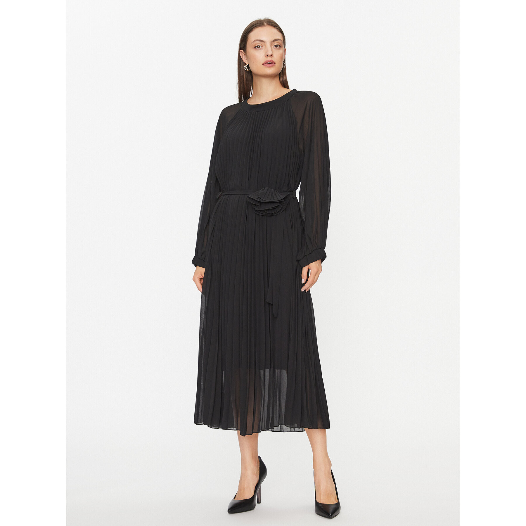 Dixie Rochie cocktail A319Z029A Negru Relaxed Fit - Pled.ro