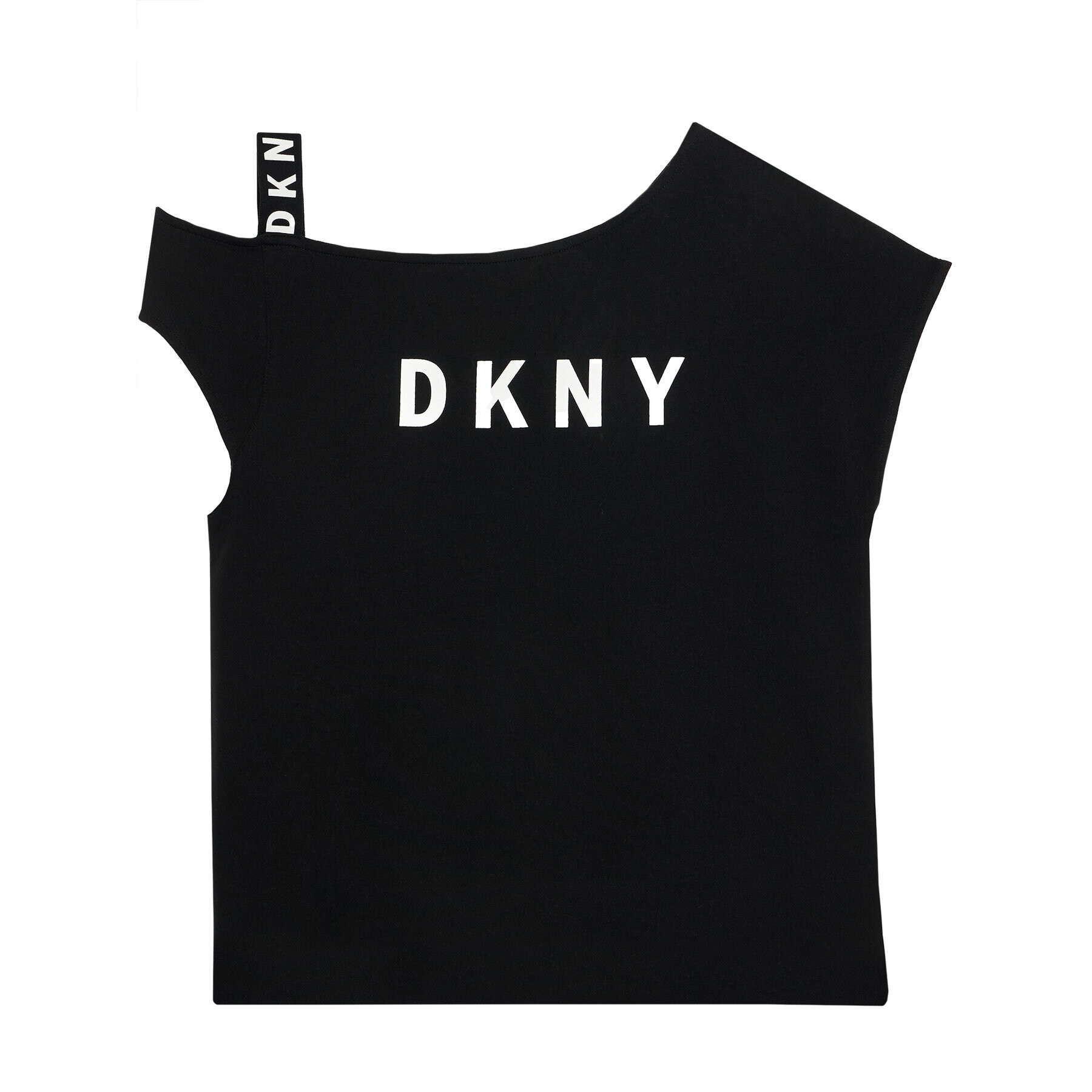 DKNY Bluză D35R44 D Negru Regular Fit - Pled.ro