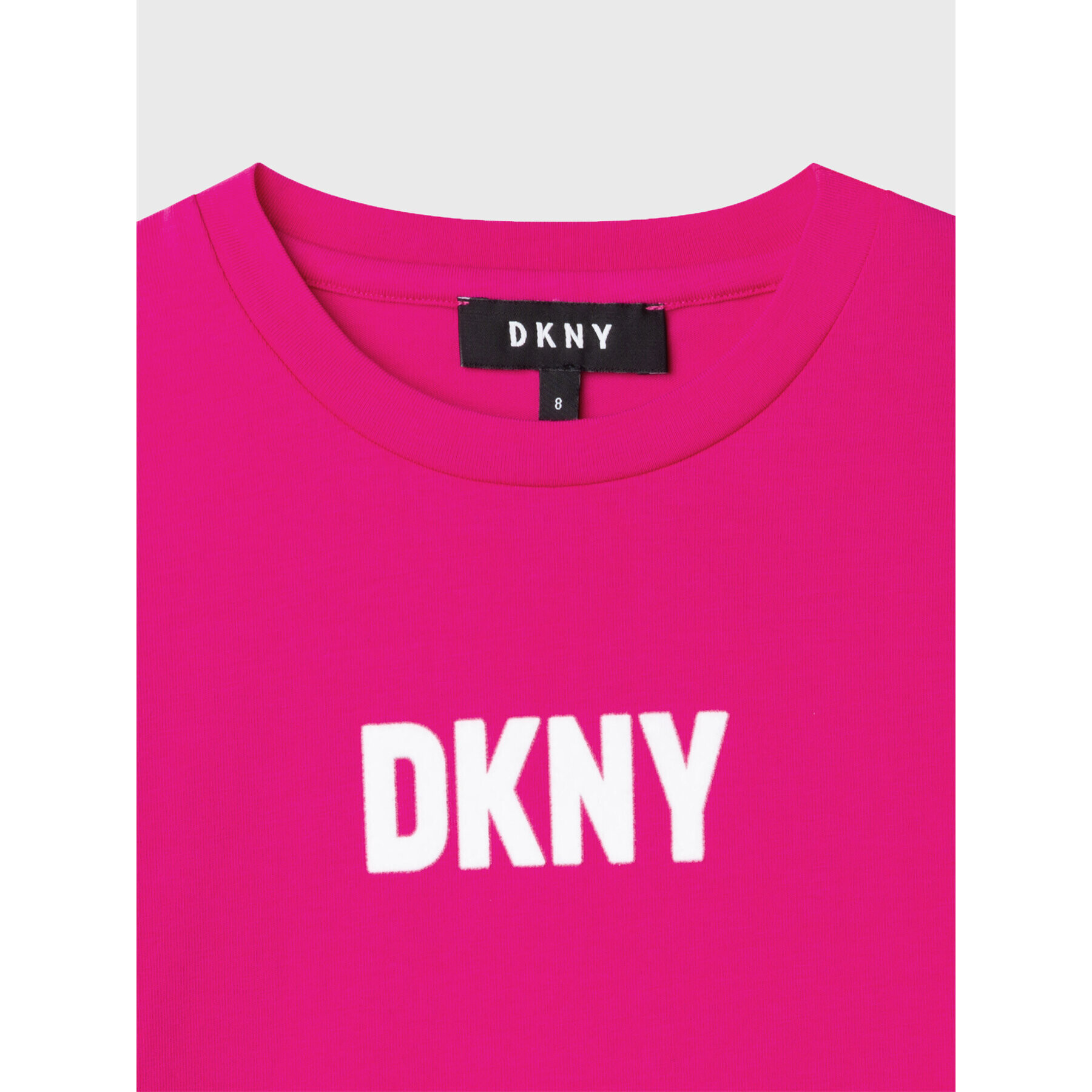 DKNY Bluză D35S32 M Roz Regular Fit - Pled.ro