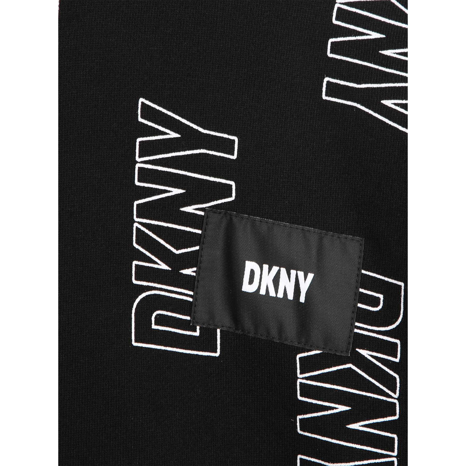 DKNY Bluză D35T13 D Negru Regular Fit - Pled.ro