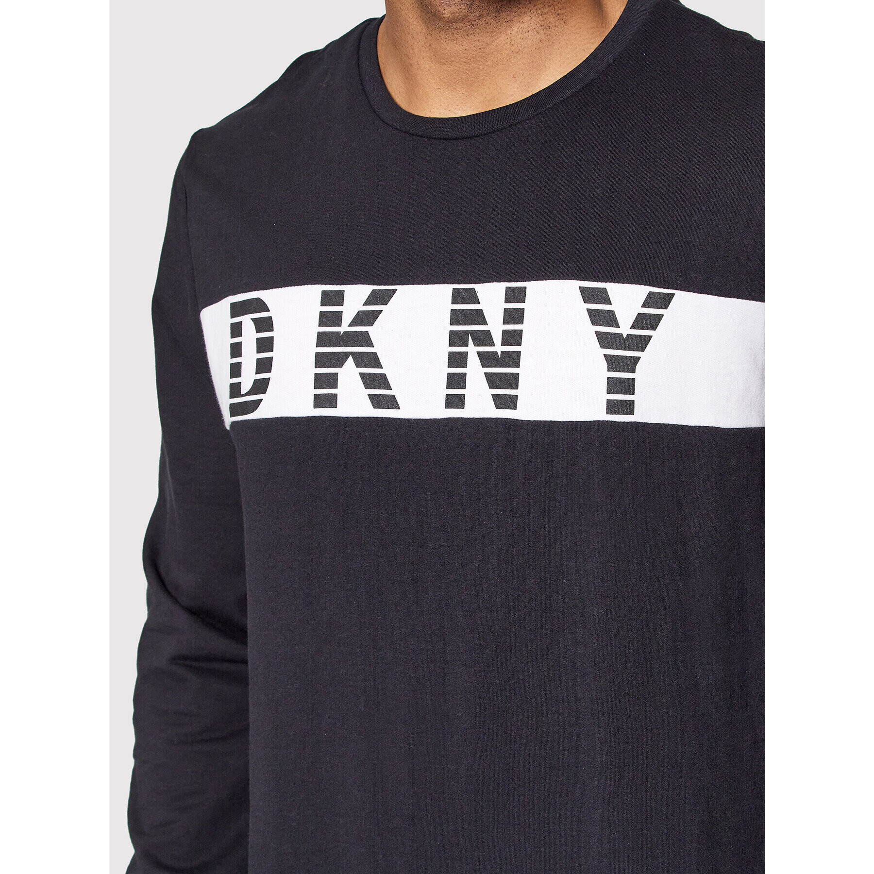 DKNY Bluză N5_6729_DKY Negru Regular Fit - Pled.ro