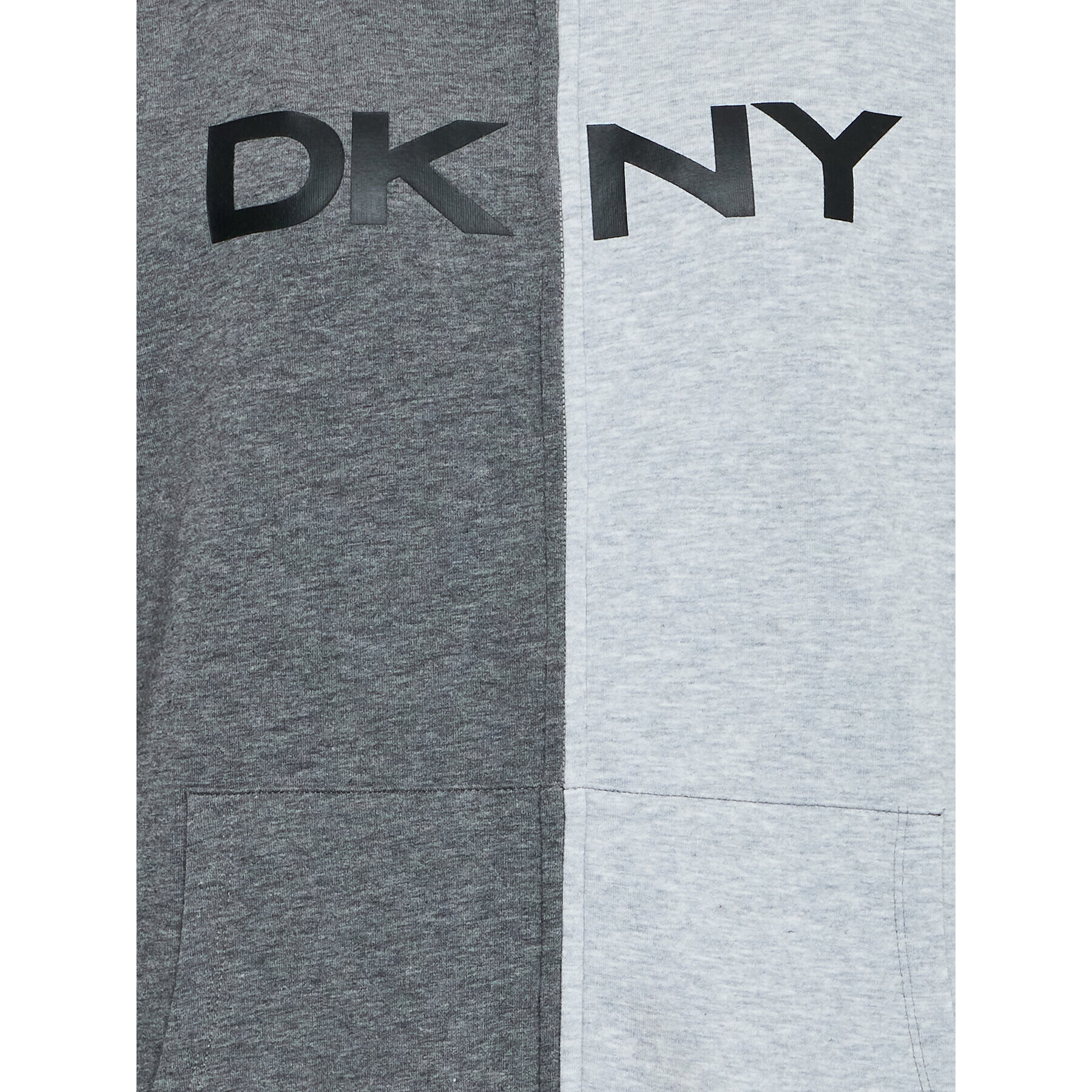 DKNY Bluză YI2022592 Gri Relaxed Fit - Pled.ro