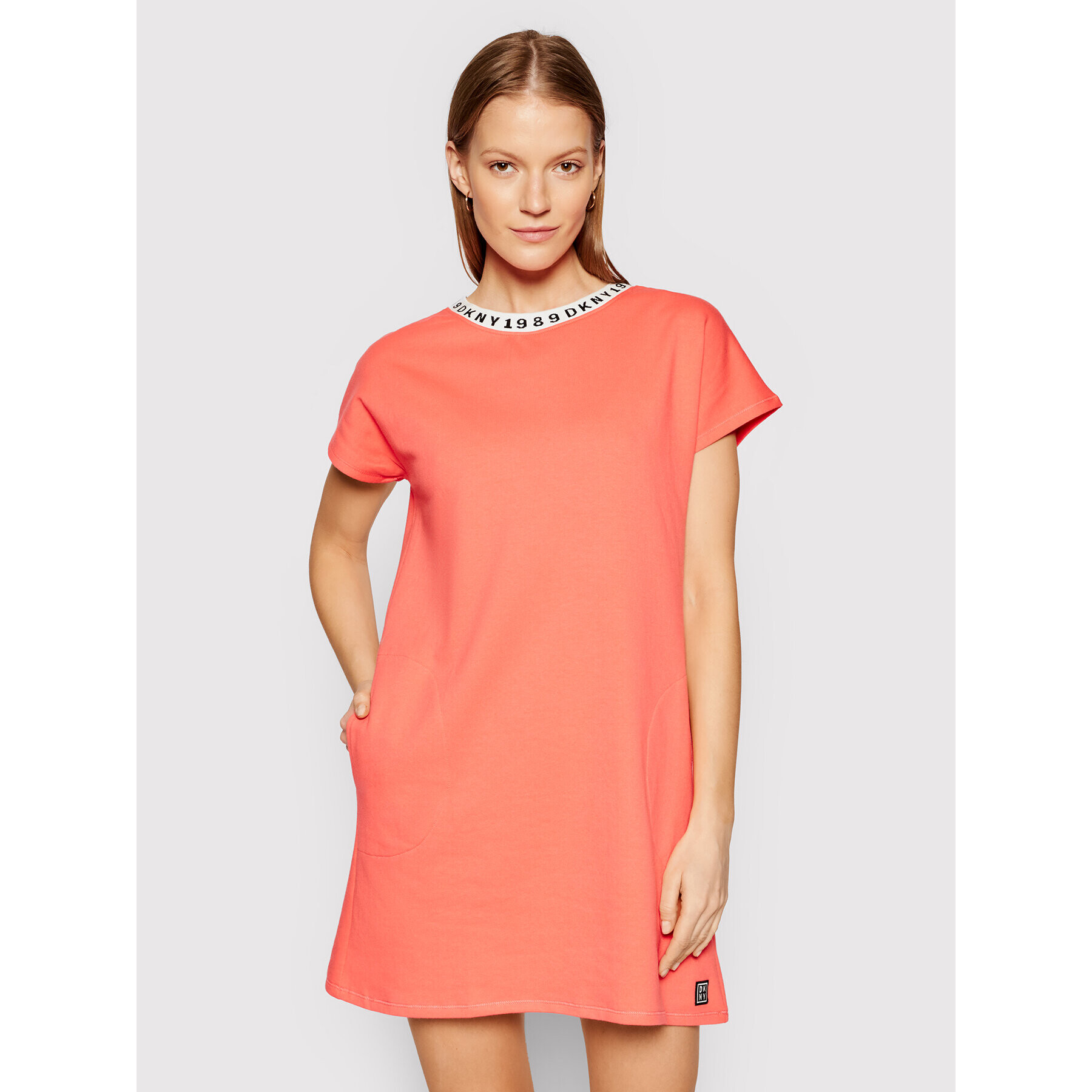 DKNY Cămașă de noapte YI2322472 Roz Regular Fit - Pled.ro