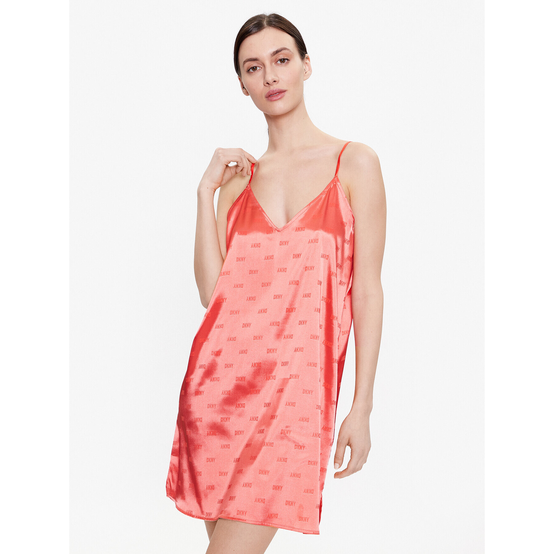 DKNY Cămașă de noapte YI2622632 Portocaliu Regular Fit - Pled.ro