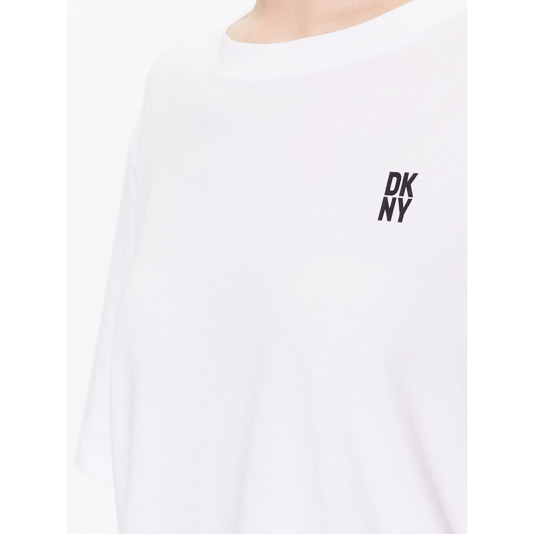 DKNY Cămașă pijama YI2422635 Alb Loose Fit - Pled.ro